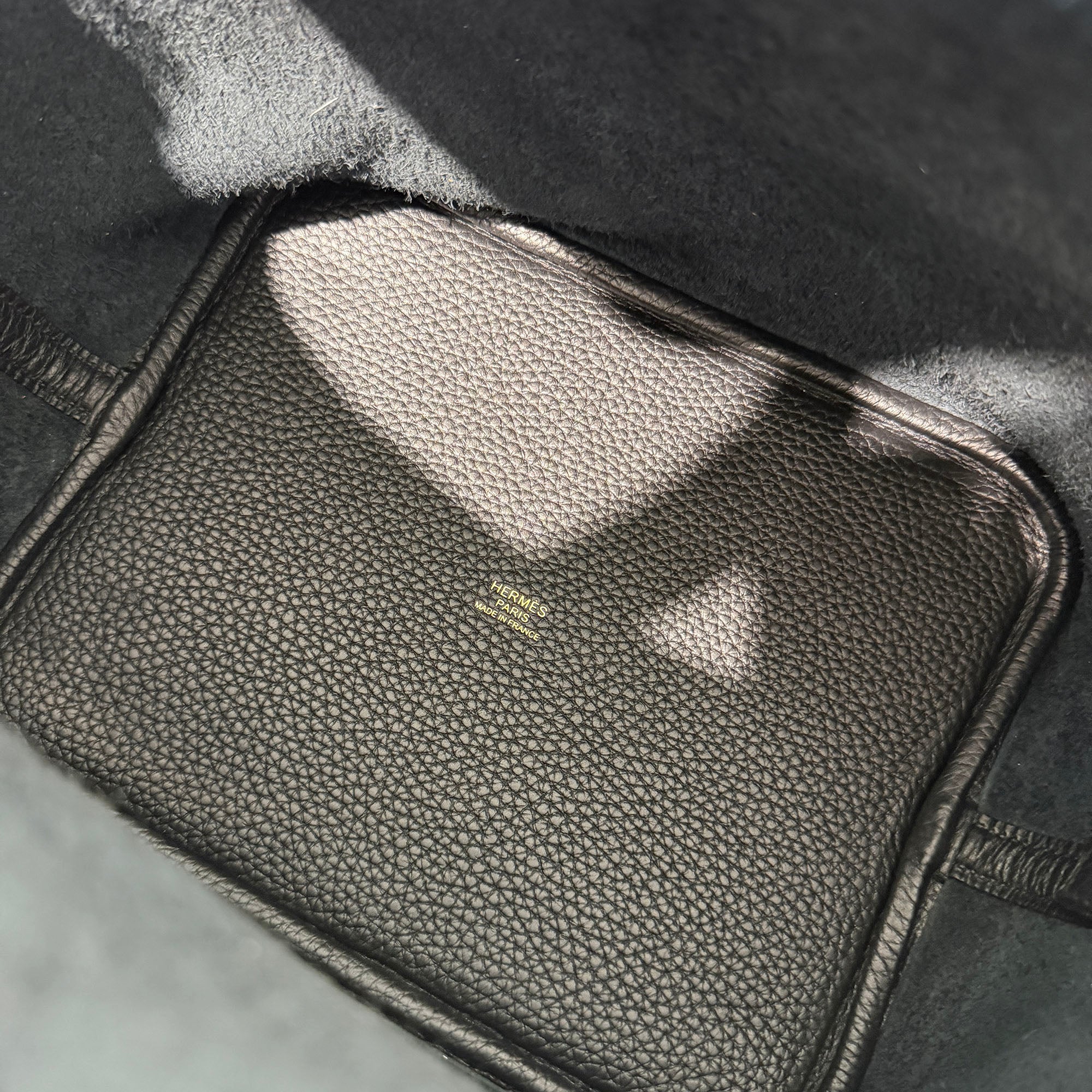 HERMES Picotin Lock MM "NOIR" W刻印 エルメス ピコタンロック MM "ノワール" W刻印