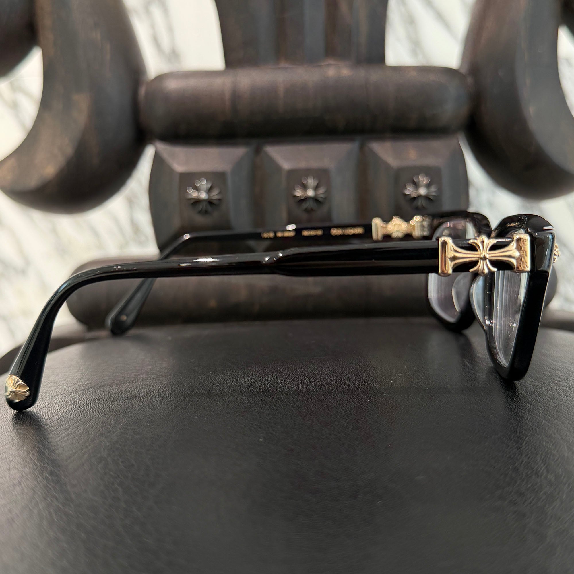 CHROME HEARTS COX UCKER Sunglasses Size 52口19-153 クロムハーツ コックスアッカー サングラス サイズ52口19-153