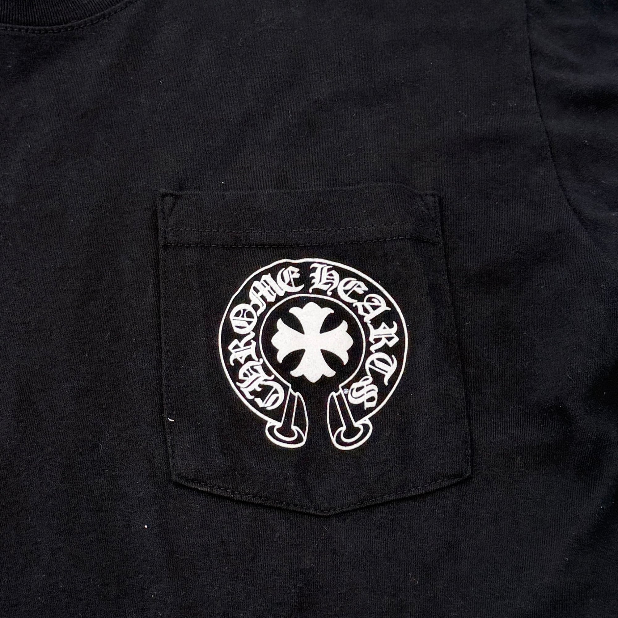 CHROME HEARTS Made In Hollywood Vertical Logo Tee Size M クロムハーツ メイドインハリウッド ヴァーティカルロゴ Tシャツ サイズM