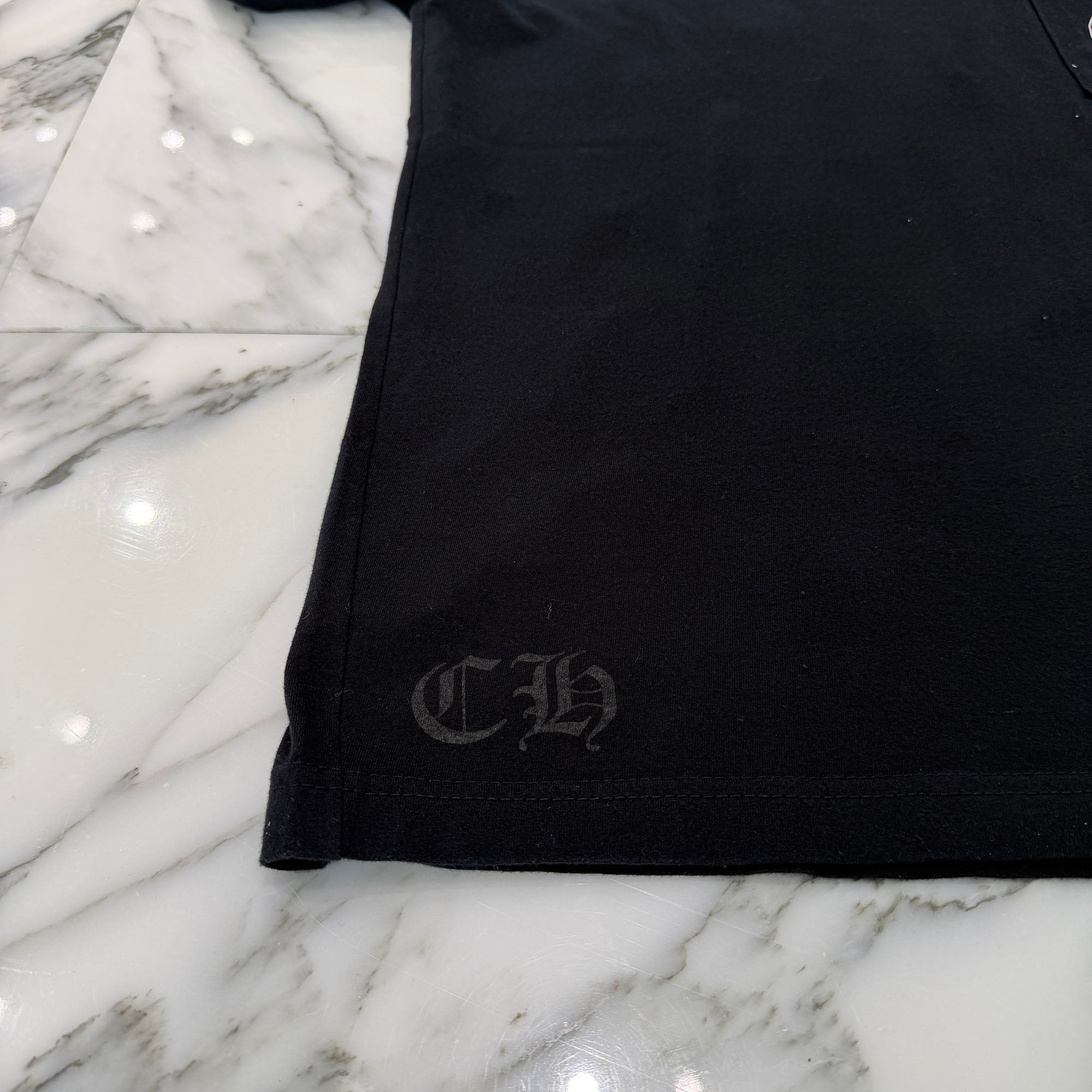 CHROME HEARTS Made In Hollywood Vertical Logo Tee Size M クロムハーツ メイドインハリウッド ヴァーティカルロゴ Tシャツ サイズM