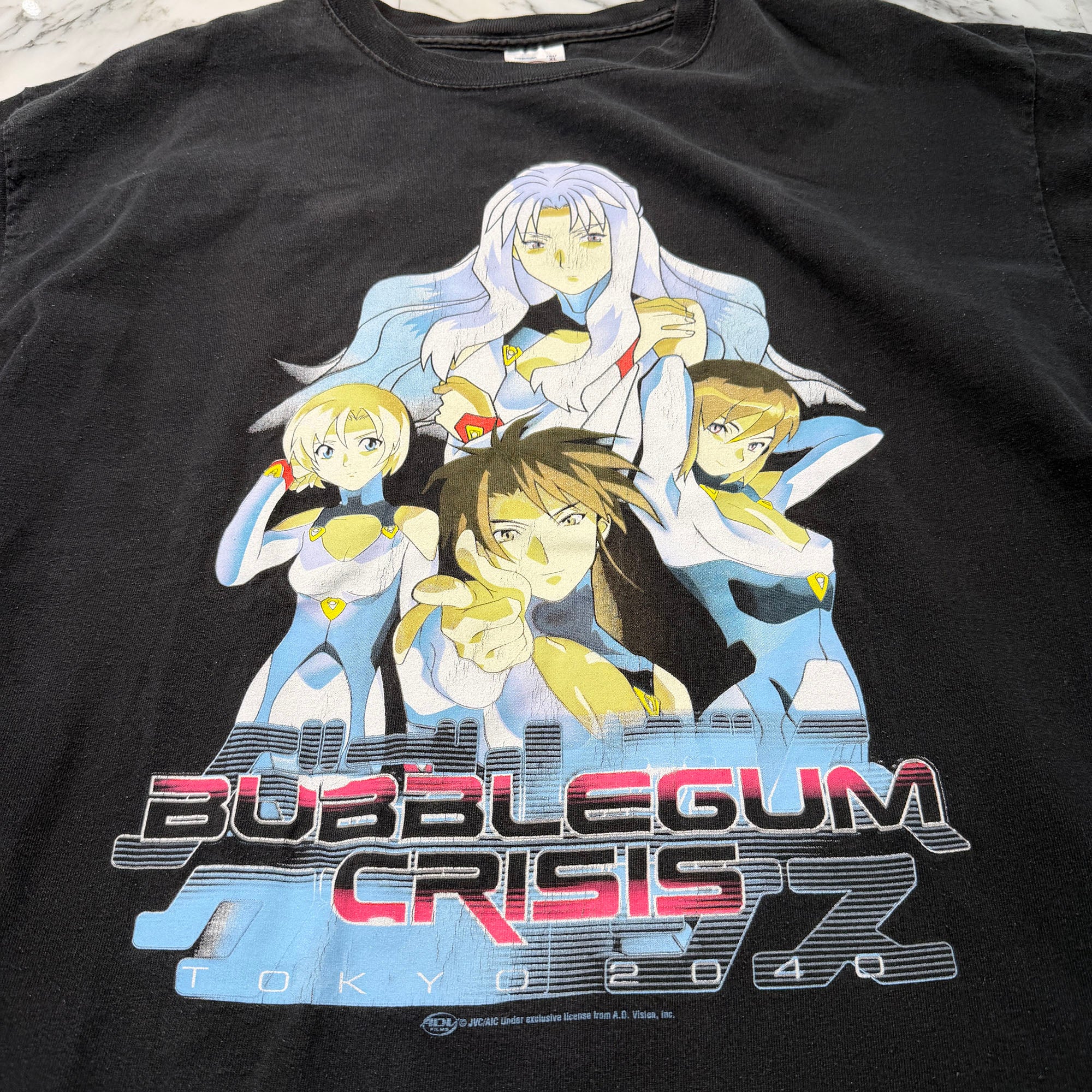 Vintage 90's "Bubblegum Crisis TOKYO 2040" DELTA S/S Tee Size XL ヴィンテージ 90's "バブルガムクライシス TOKYO 2040" デルタ社製 Tシャツ サイズXL