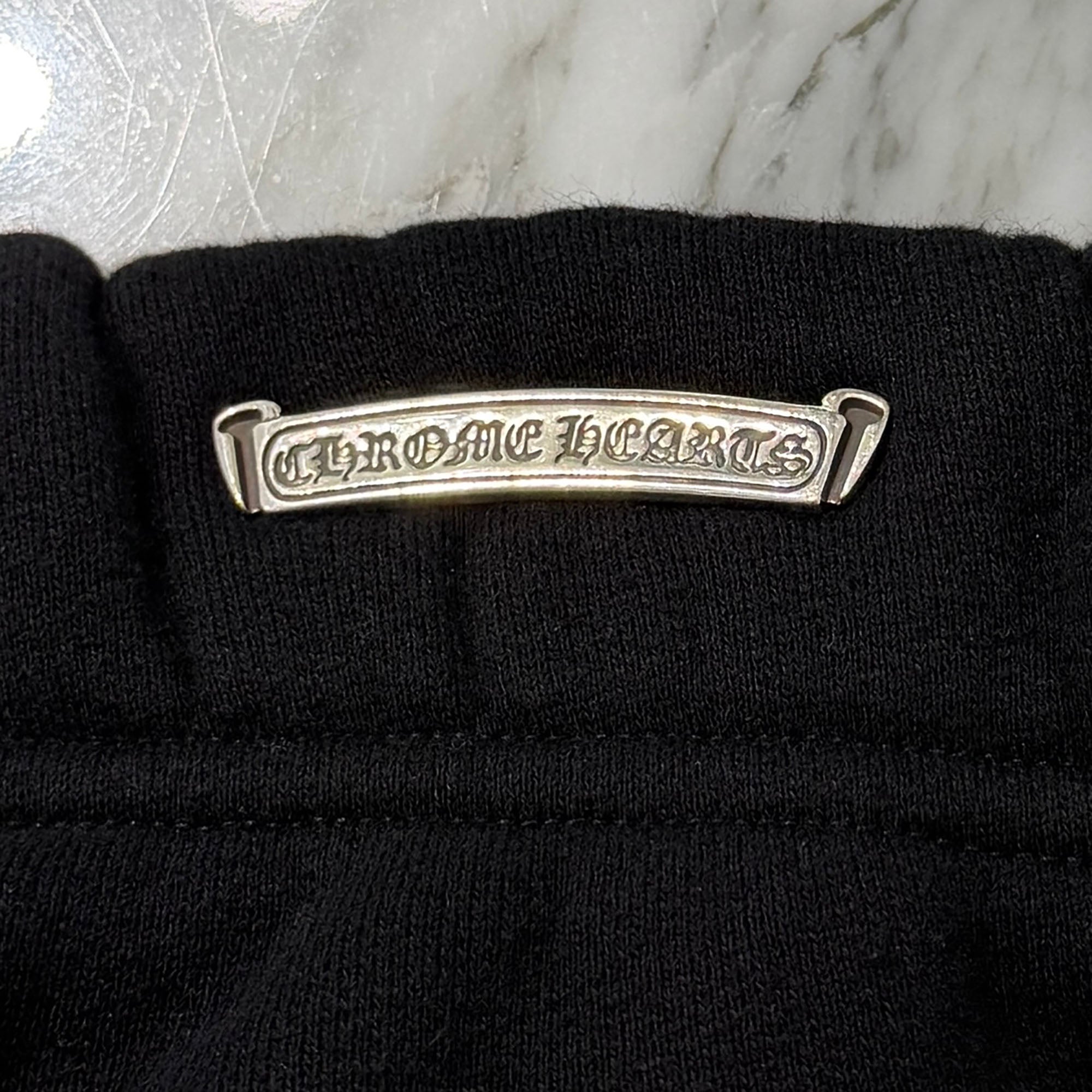 CHROME HEARTS 2025SS Y NOT CH Applique Embroidery Sweat Half Pants Size L クロムハーツ ワイノット CHアップリケ刺繡 スウェット ハーフパンツ サイズL