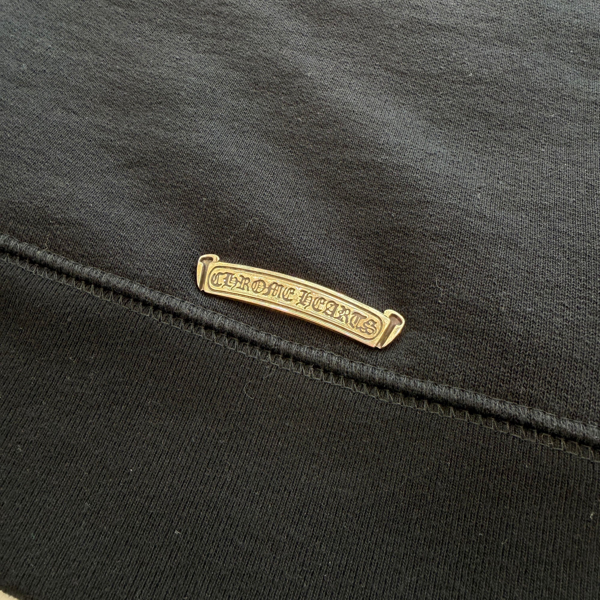 CHROME HEARTS King Taco 3 Cemetery Cross Embroidery Sweat Shirt Size XL クロムハーツ キングタコ 3セメタリークロス刺繍 スウェットシャツ サイズXL