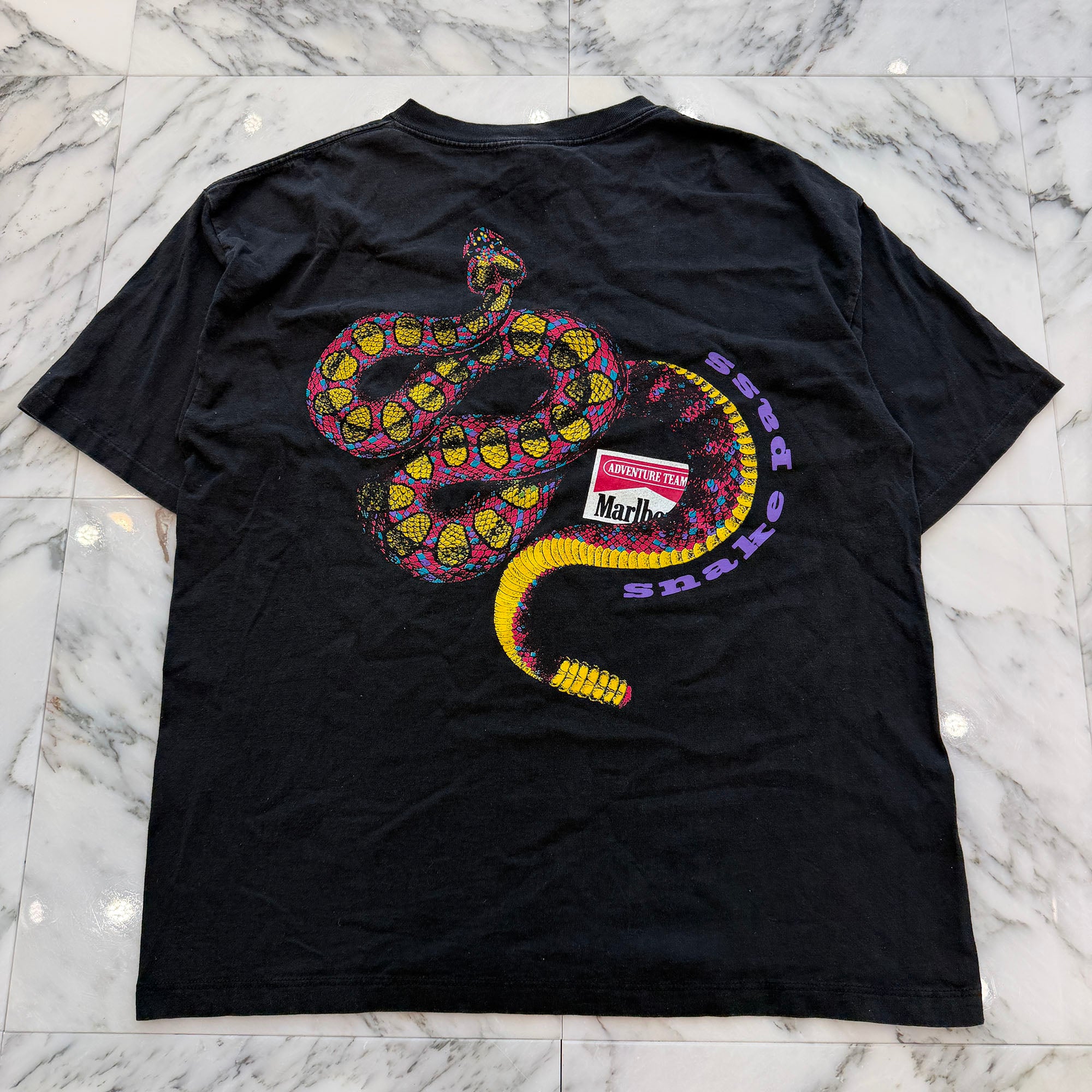 Vintage 90's Marlboro Snake Pass Pocket S/S Tee Size ONE SIZE ヴィンテージ 90's マルボロ スネークパス ポケットTシャツ サイズONE SIZE