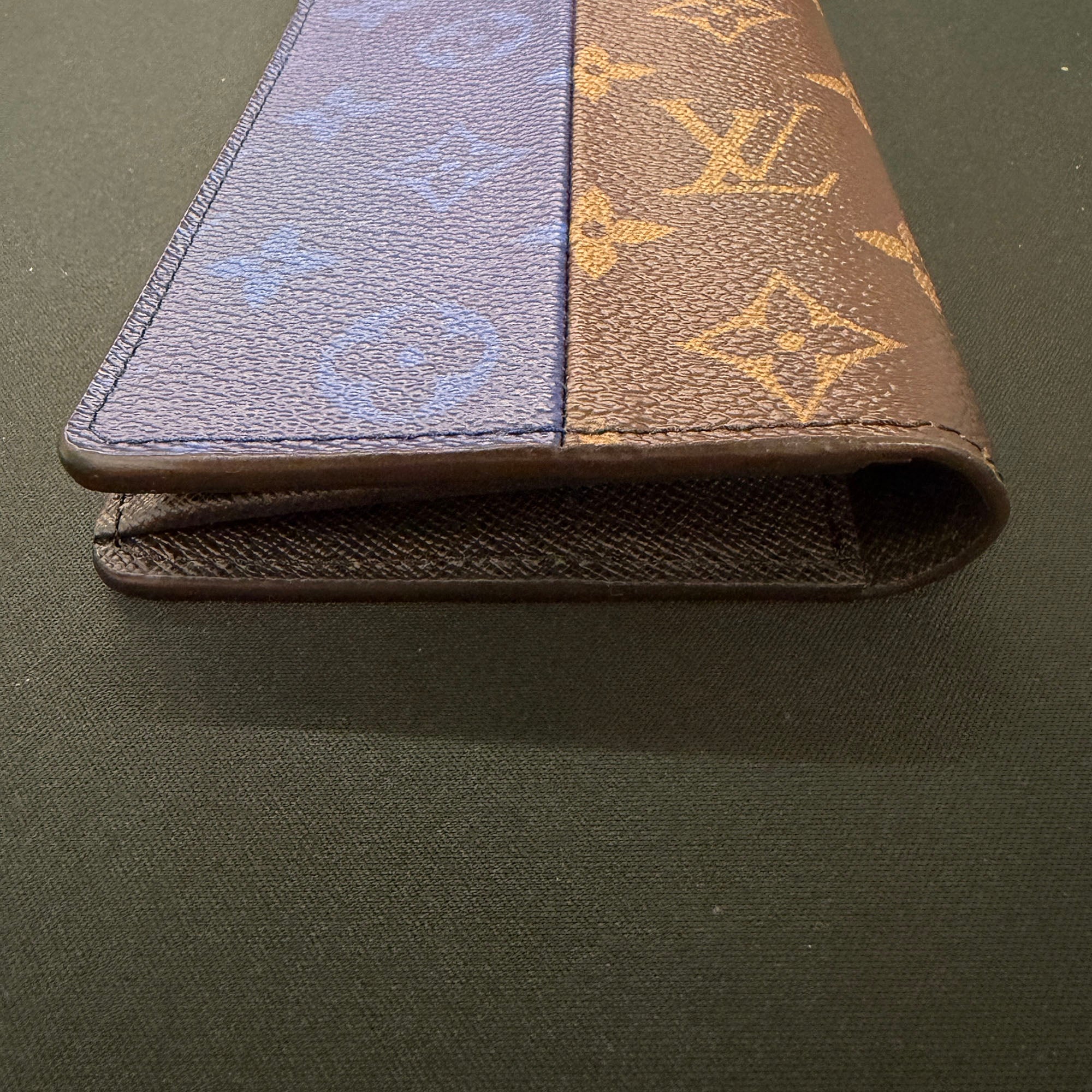 LOUIS VUITTON 2018SS Portefeuille Brazza " Split Blue " M63026 ルイヴィトン ポルトフォイユ・ブラザ "スプリットブルー"