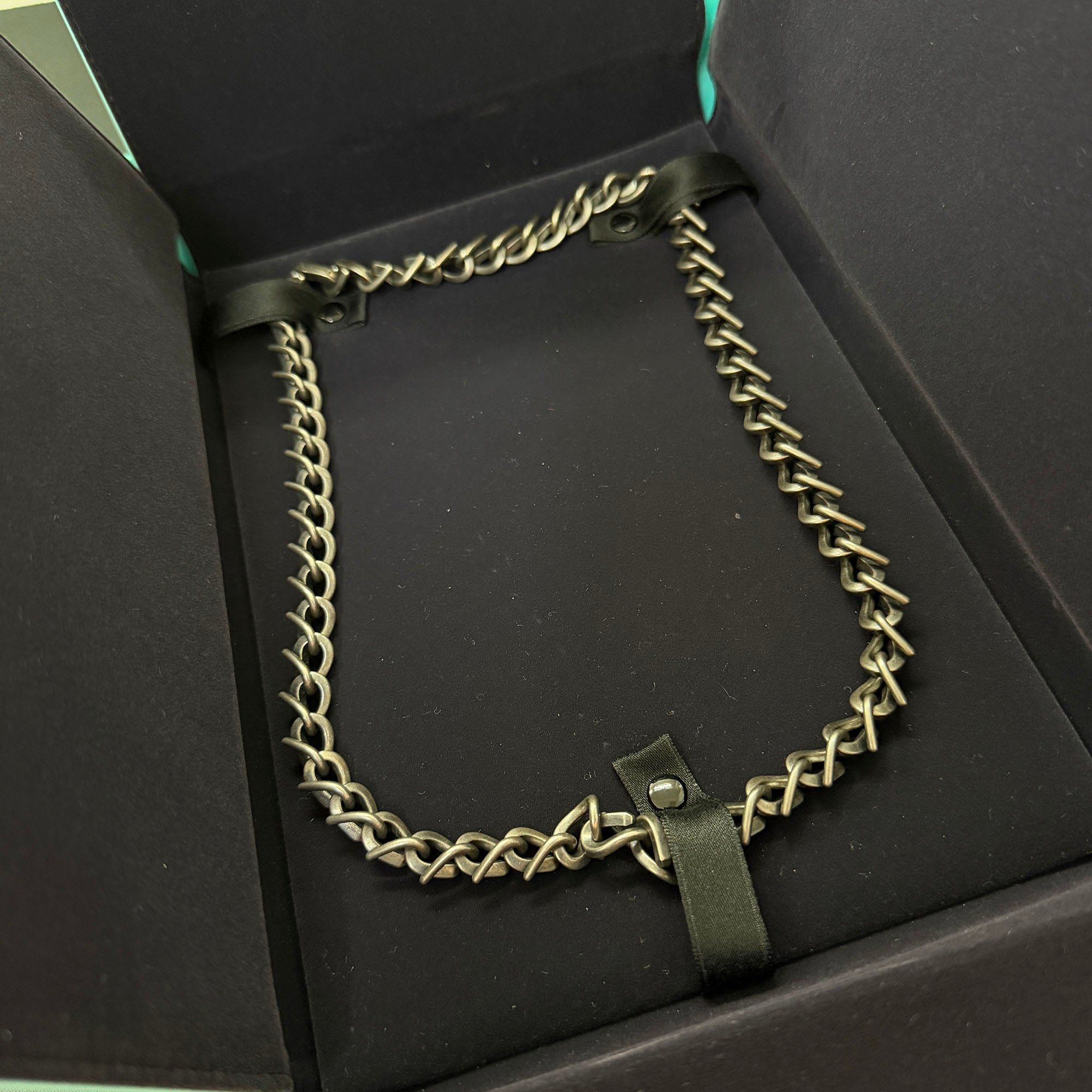 Tiffany Co. Forge Medium Link Necklace ティファニー フォージ ミディアム リンク ネックレス