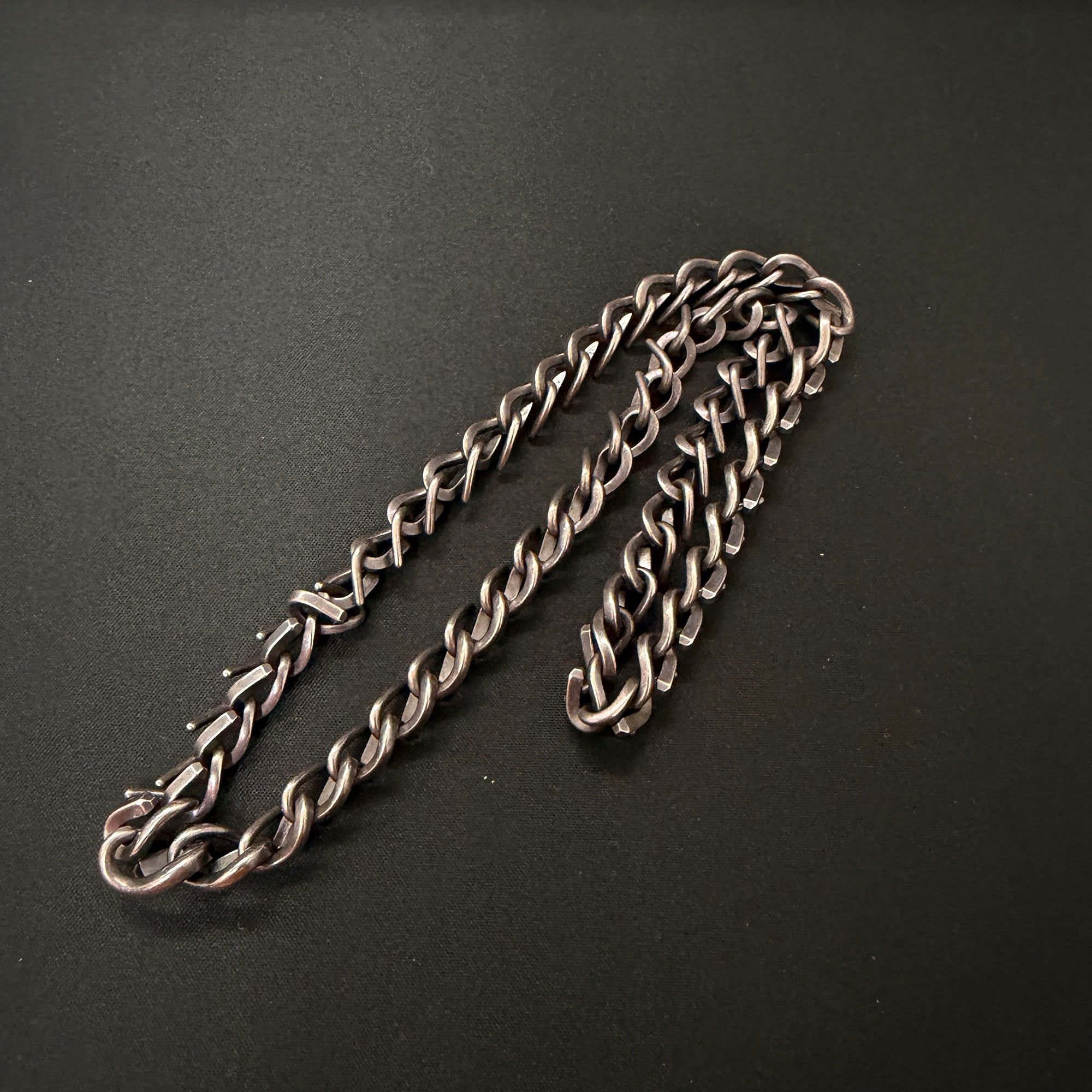 Tiffany Co. Forge Medium Link Necklace ティファニー フォージ ミディアム リンク ネックレス