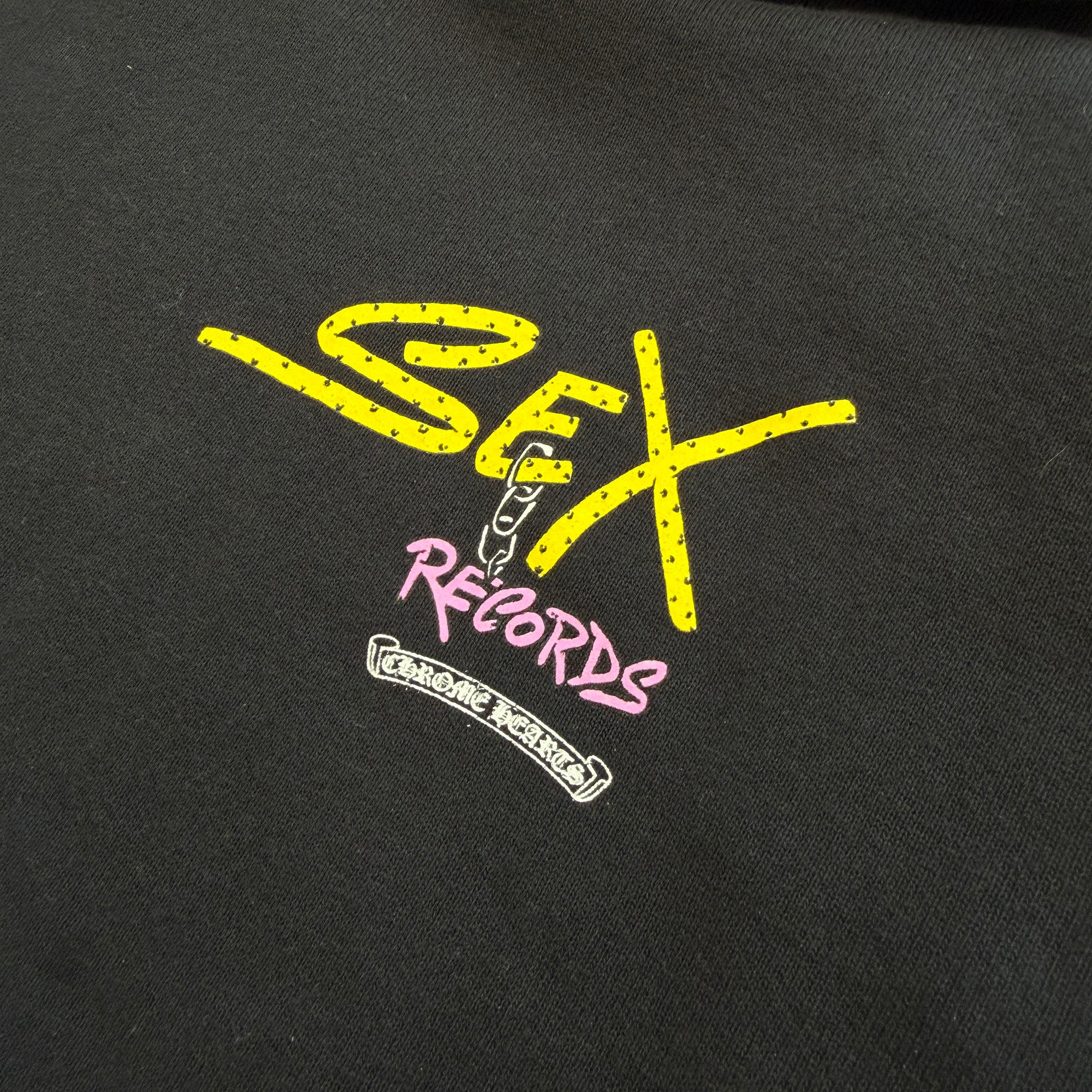 CHROME HEARTS×MATTY BOY Sex Records PPO Concept Pullover Hoodie Size XL クロムハーツ×マッティボーイ セックスレコードPPOコンセプト プルオーバー フーディー サイズXL