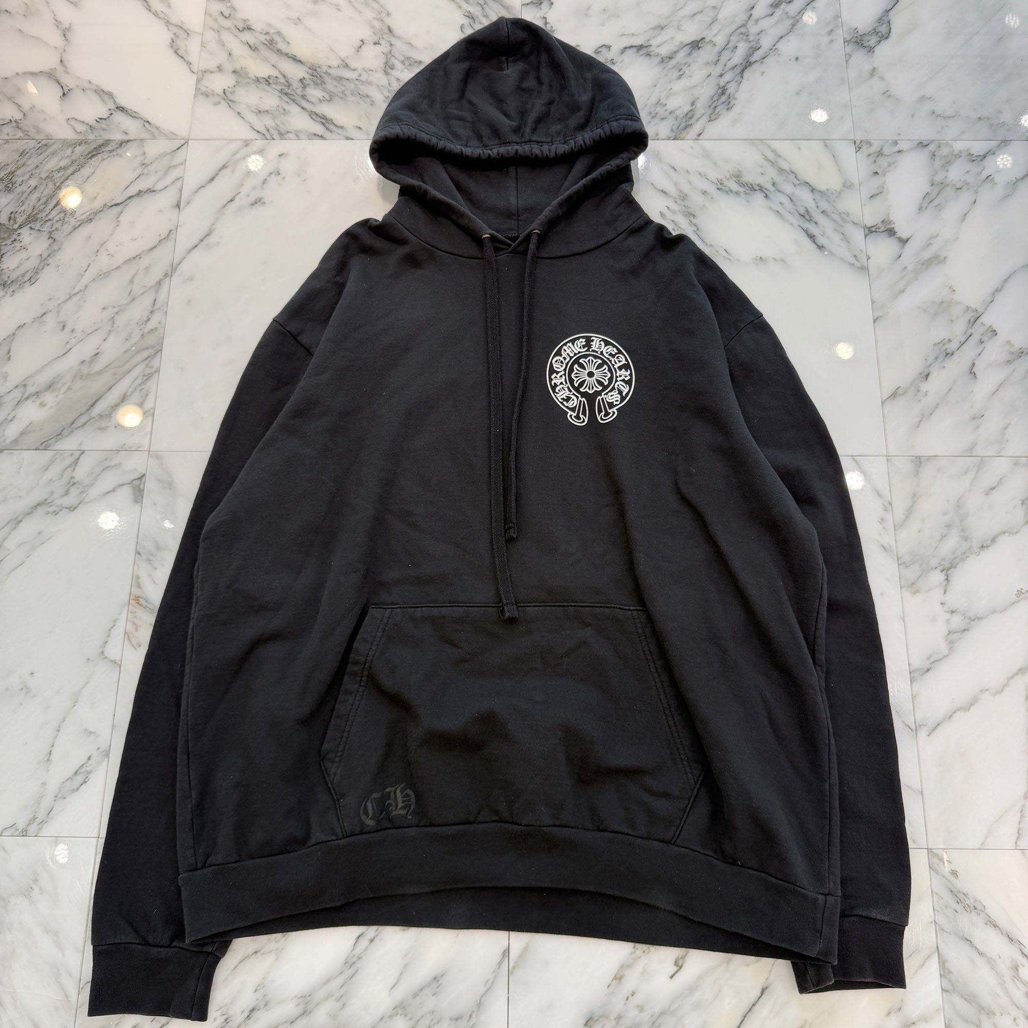 CHROME HEARTS TOKYO Limited Horseshoe Pullover Hoodie Size XL クロムハーツ 東京限定 ホースシュー プルオーバーフーディ サイズXL