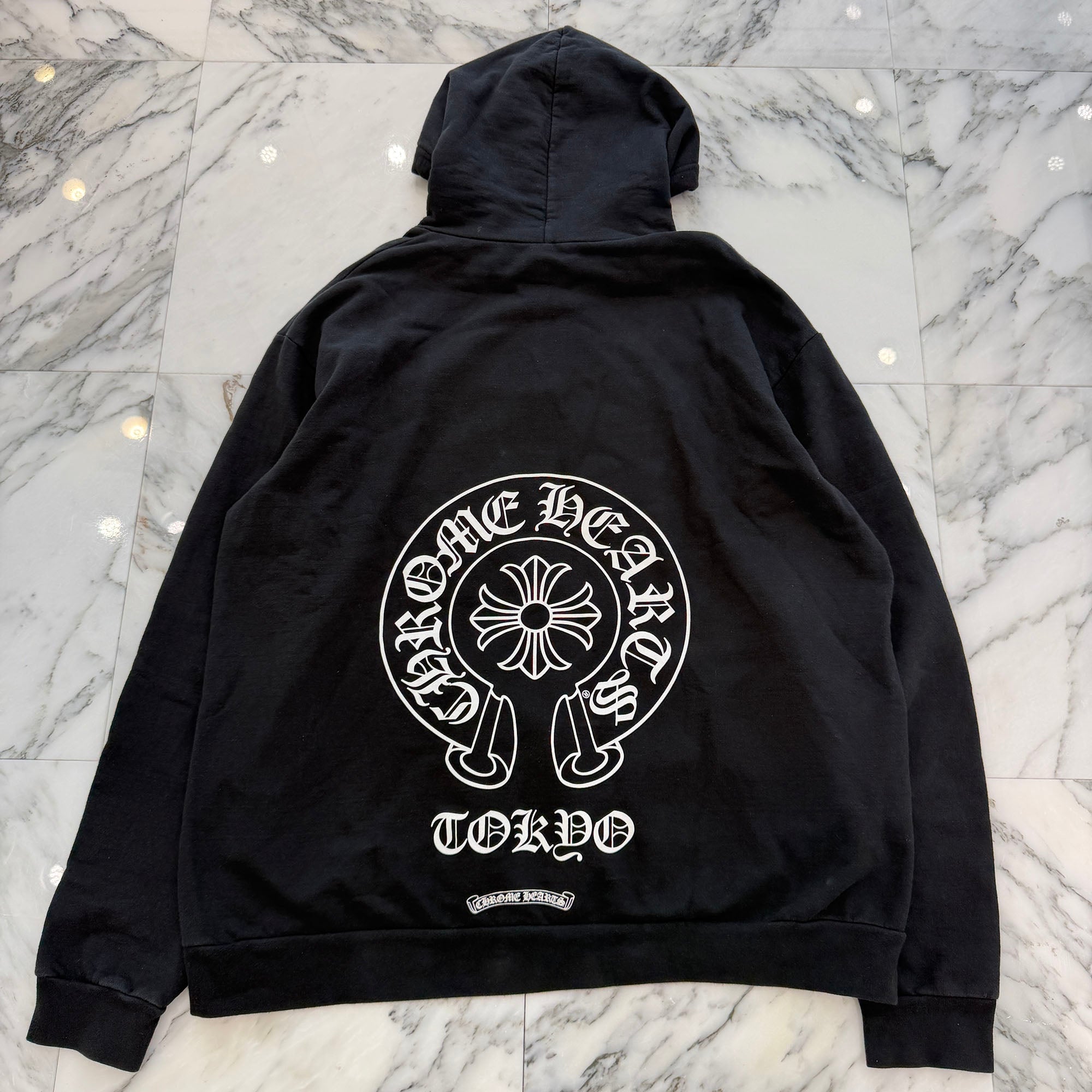 CHROME HEARTS TOKYO Limited Horseshoe Pullover Hoodie Size XL クロムハーツ 東京限定 ホースシュー プルオーバーフーディ サイズXL