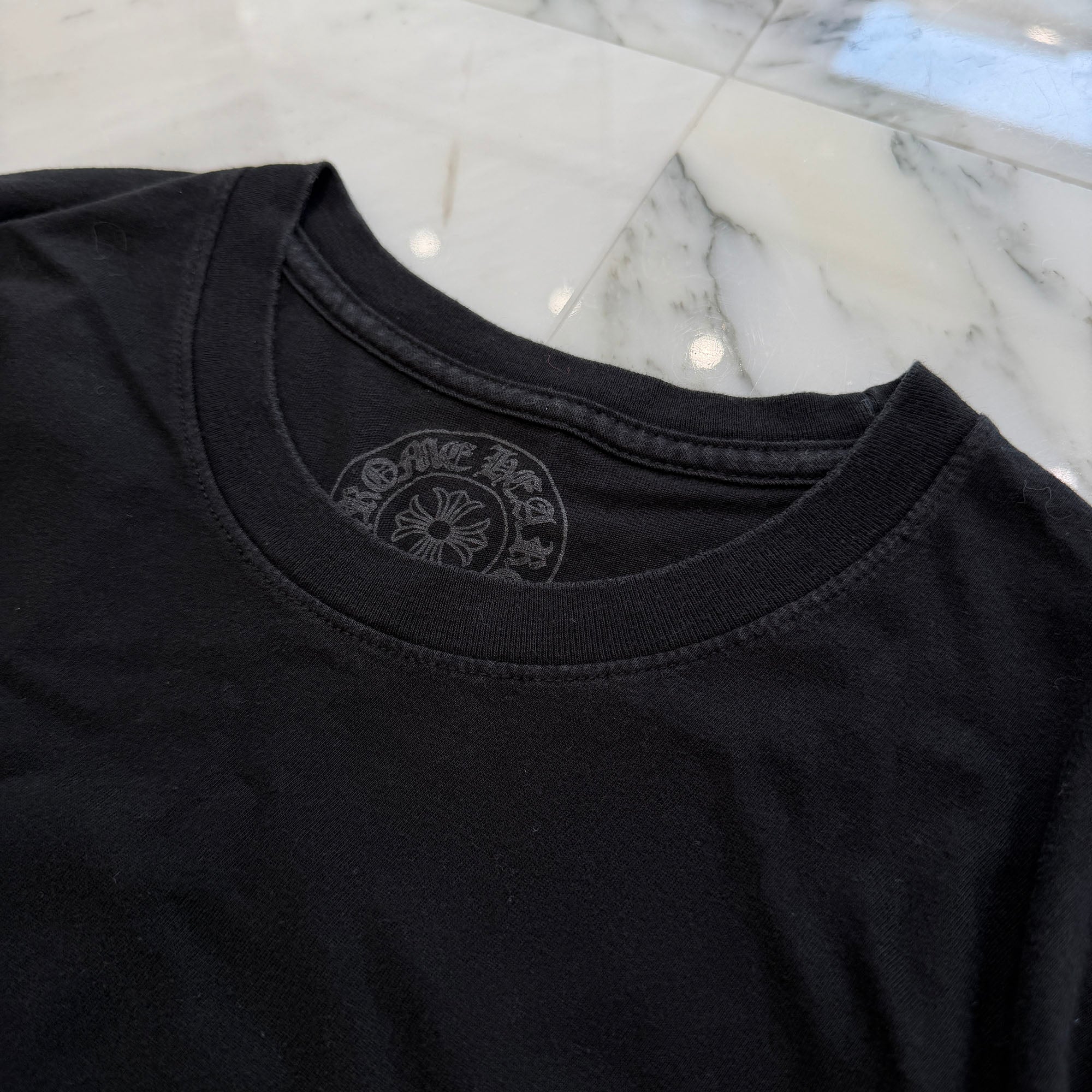 CHROME HEARTS STAFF Horseshoe Long Sleeve Tee Size M クロムハーツ スタッフ ホースシュー ロングスリーブTシャツ サイズM