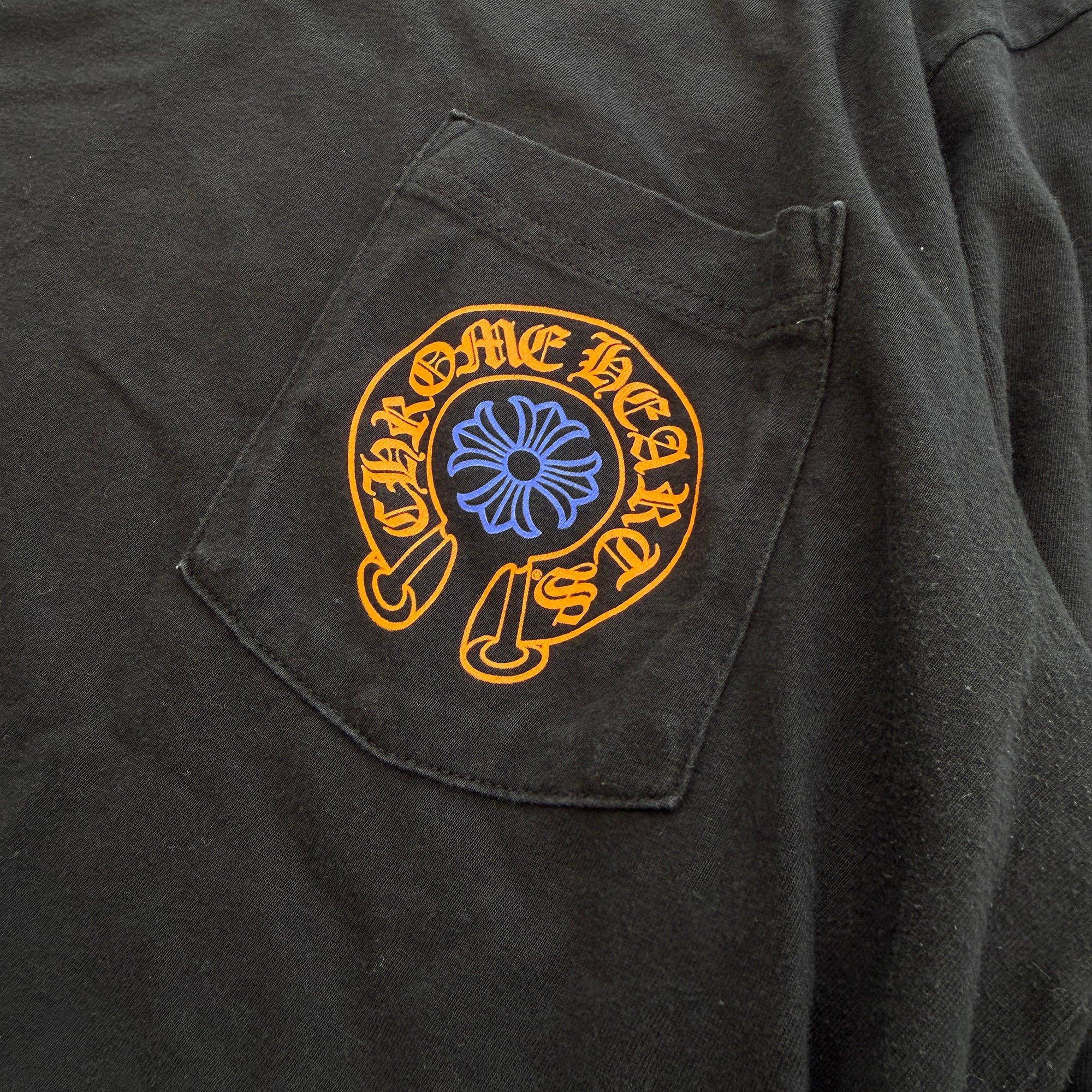 CHROME HEARTS STAFF Horseshoe Long Sleeve Tee Size M クロムハーツ スタッフ ホースシュー ロングスリーブTシャツ サイズM