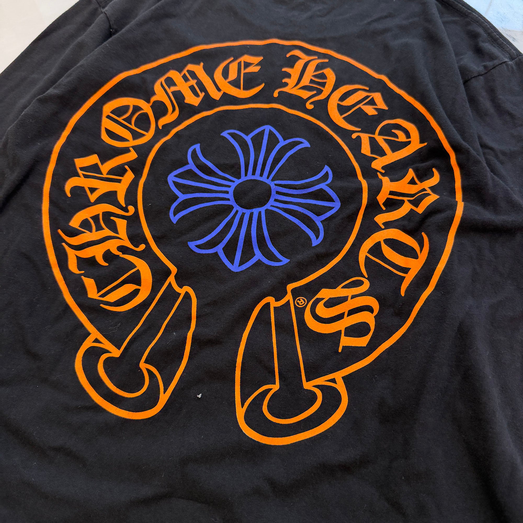 CHROME HEARTS STAFF Horseshoe Long Sleeve Tee Size M クロムハーツ スタッフ ホースシュー ロングスリーブTシャツ サイズM