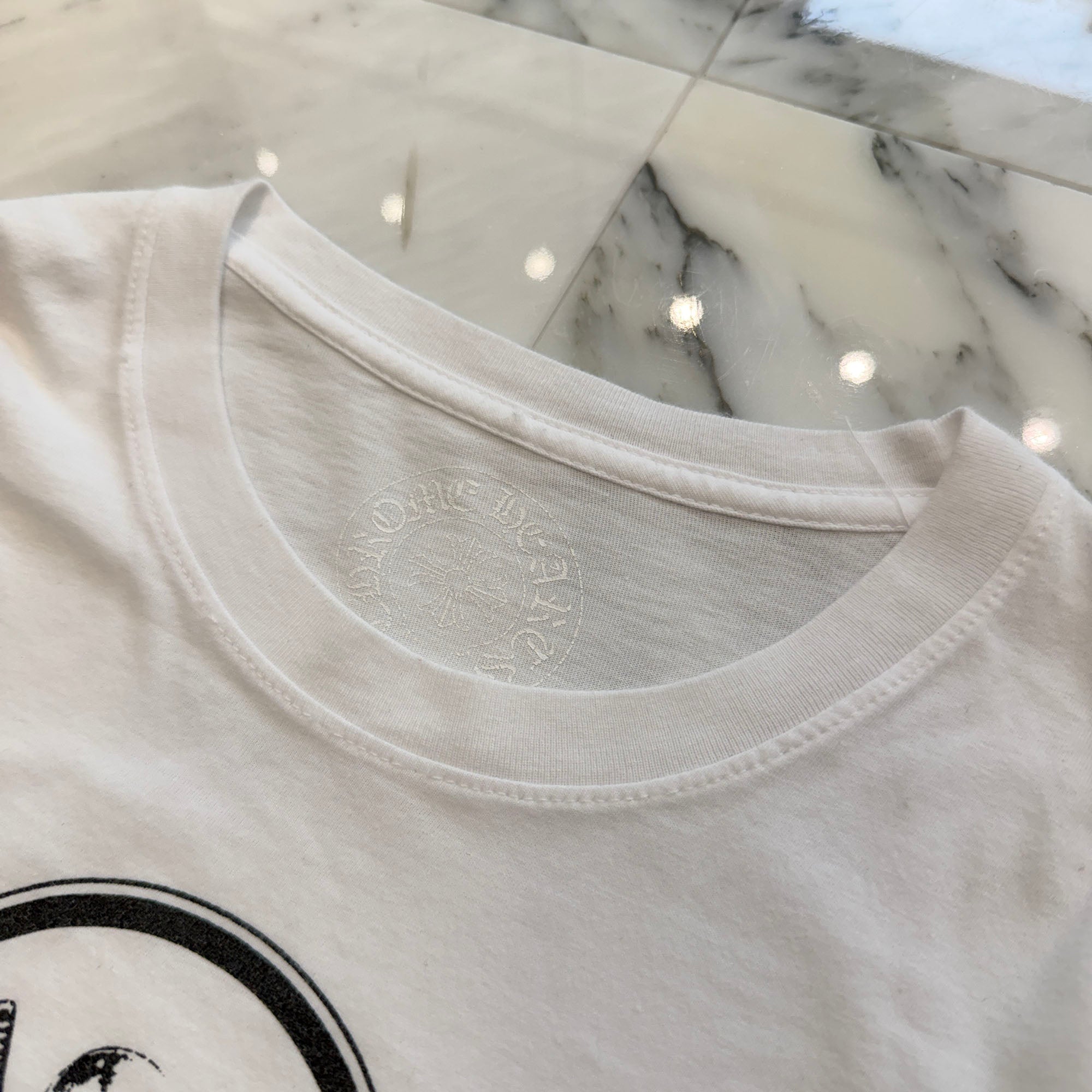 CHROME HEARTS FOTI Skippy Keyhole Long Sleeve Tee Size M クロムハーツ フォティ スキッピー キーホール ロングスリーブTシャツ サイズM
