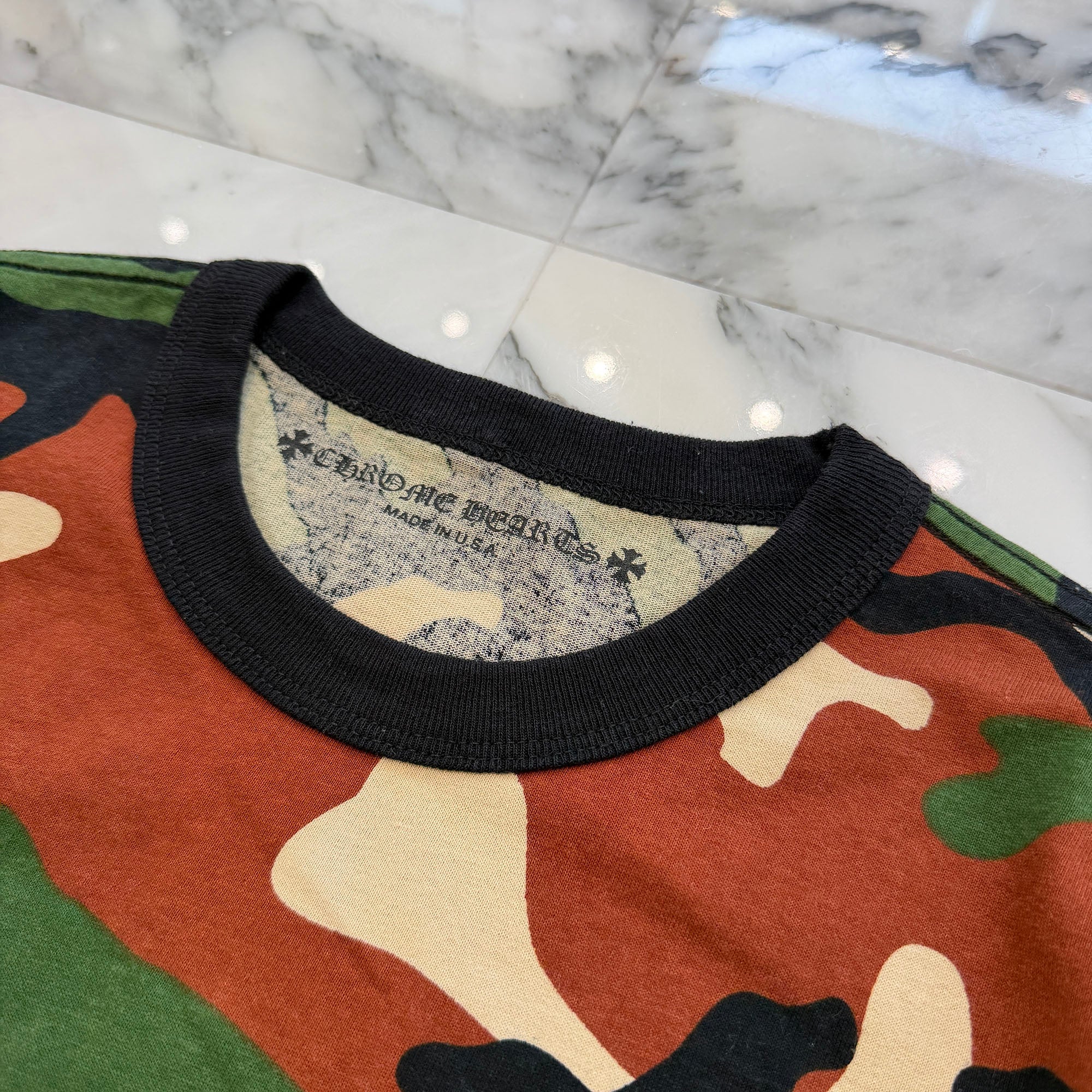 CHROME HEARTS × MATTY BOY 2022SS PPO CAUTION Tee Size XL クロムハーツ × マッティボーイ コーションTシャツ サイズXL