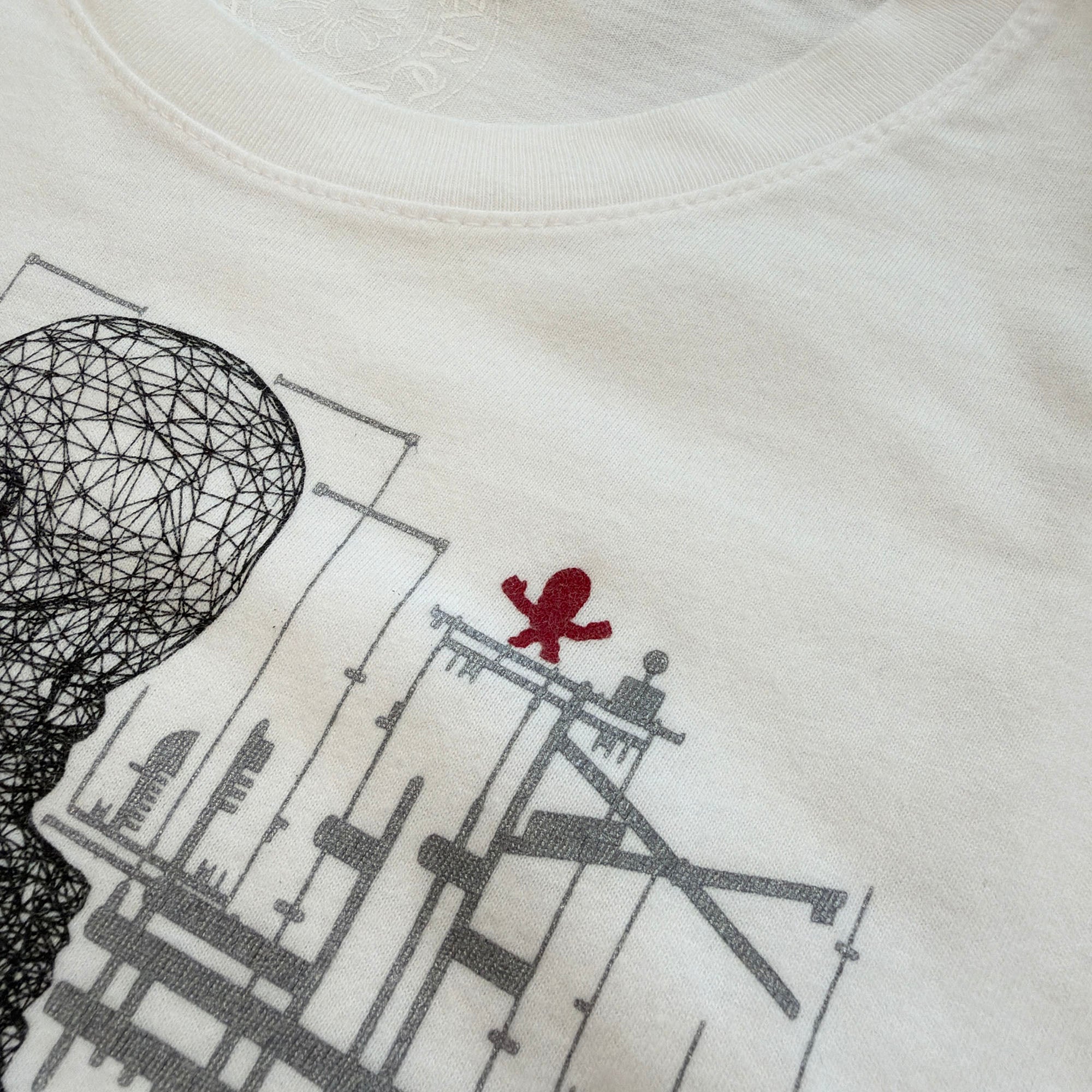 CHROME HEARTS FOTI JARVIS Schematic Print Tee Size M クロムハーツ ジャービス スキマティック プリント Tシャツ サイズM