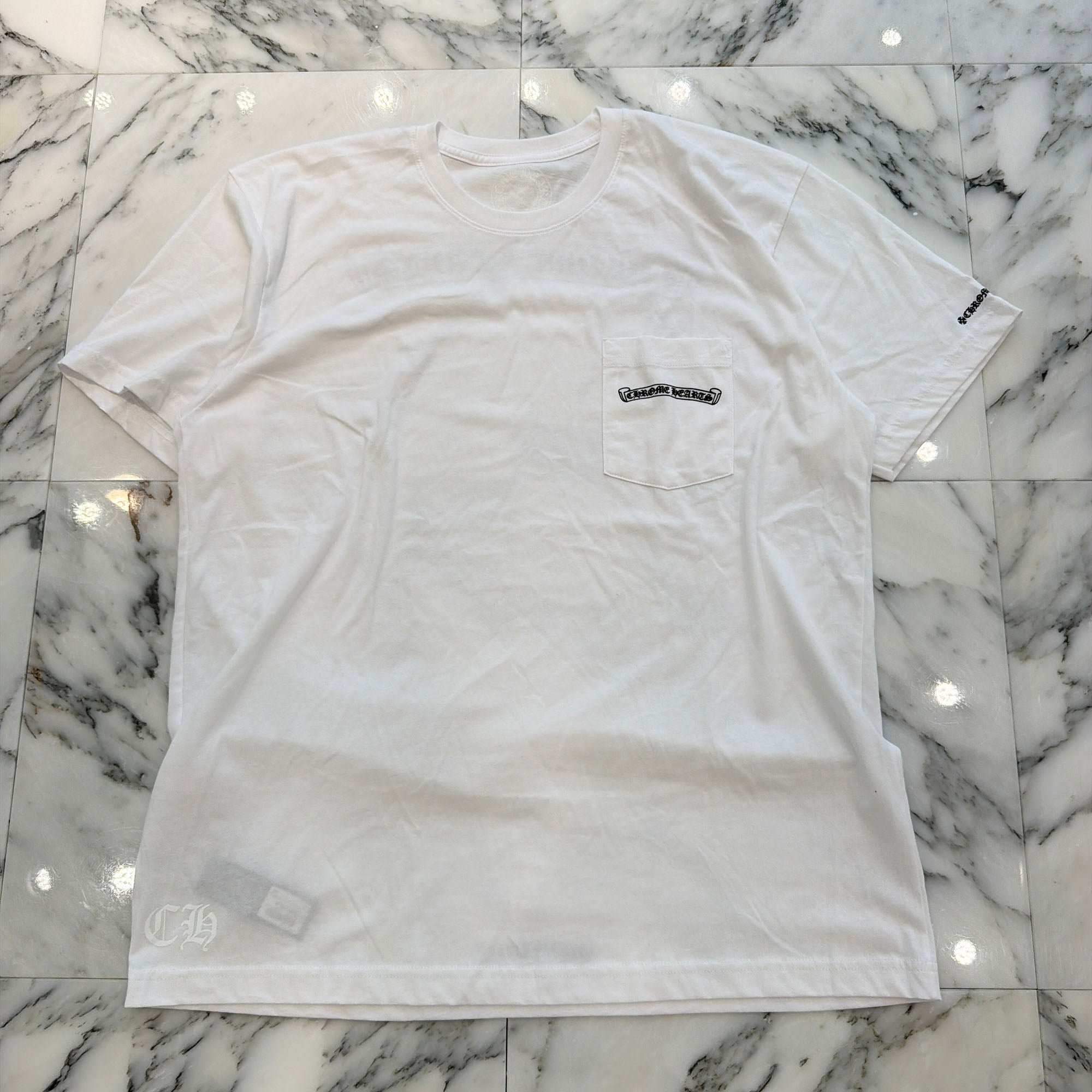 CHROME HEARTS Back Scroll Logo Tee Size XL クロムハーツ バックスクロールロゴ Tシャツ サイズXL