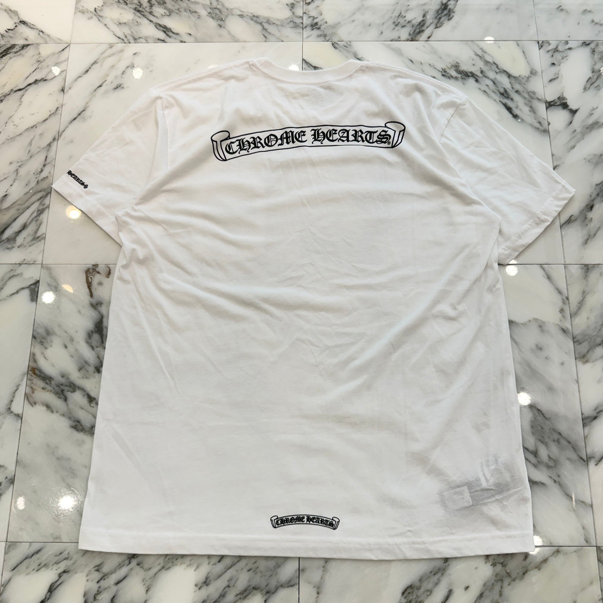 CHROME HEARTS Back Scroll Logo Tee Size XL クロムハーツ バックスクロールロゴ Tシャツ サイズXL
