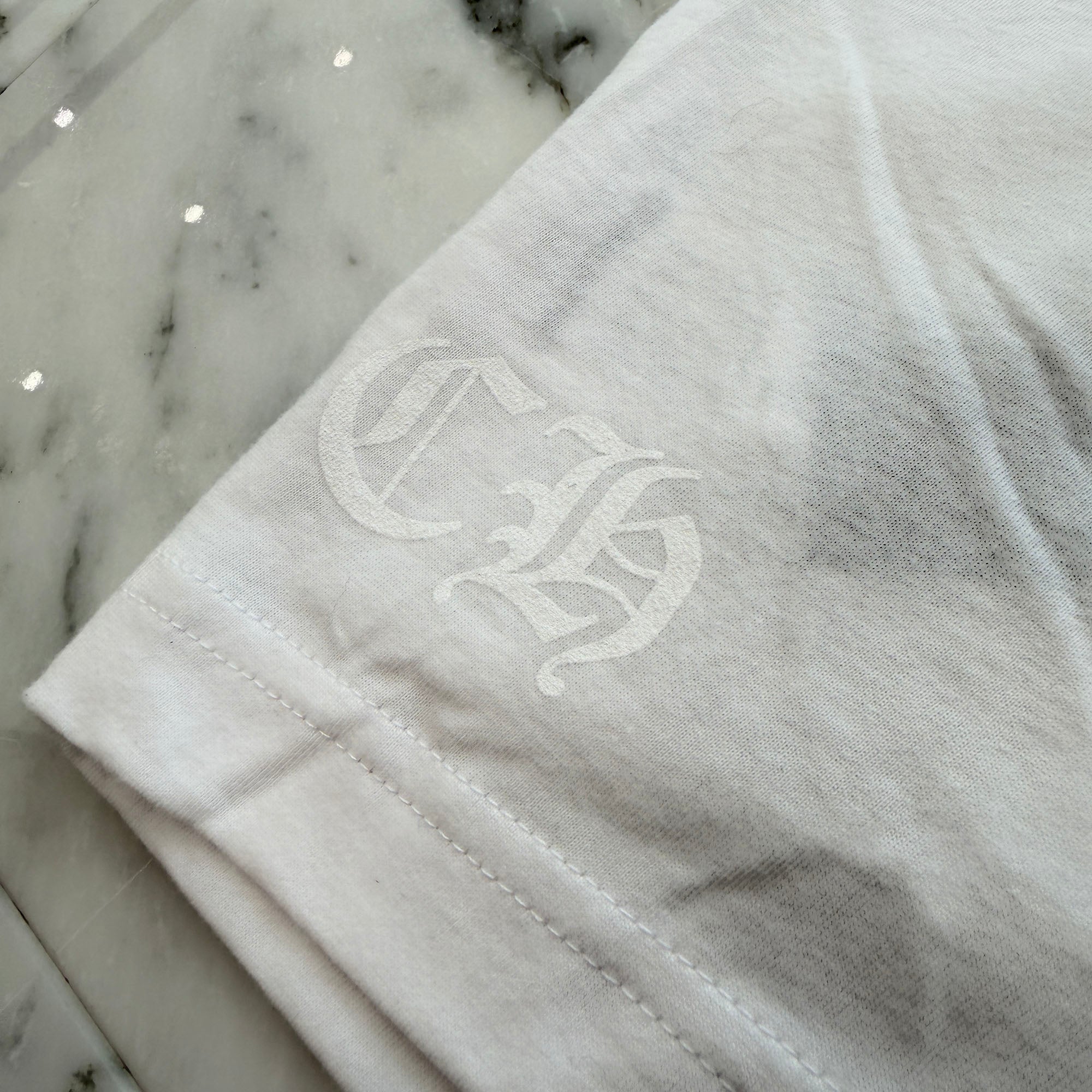 CHROME HEARTS Neon Yellow Horseshoe Tee Size S クロムハーツ ネオンイエロー ホースシュー Tシャツ サイズS