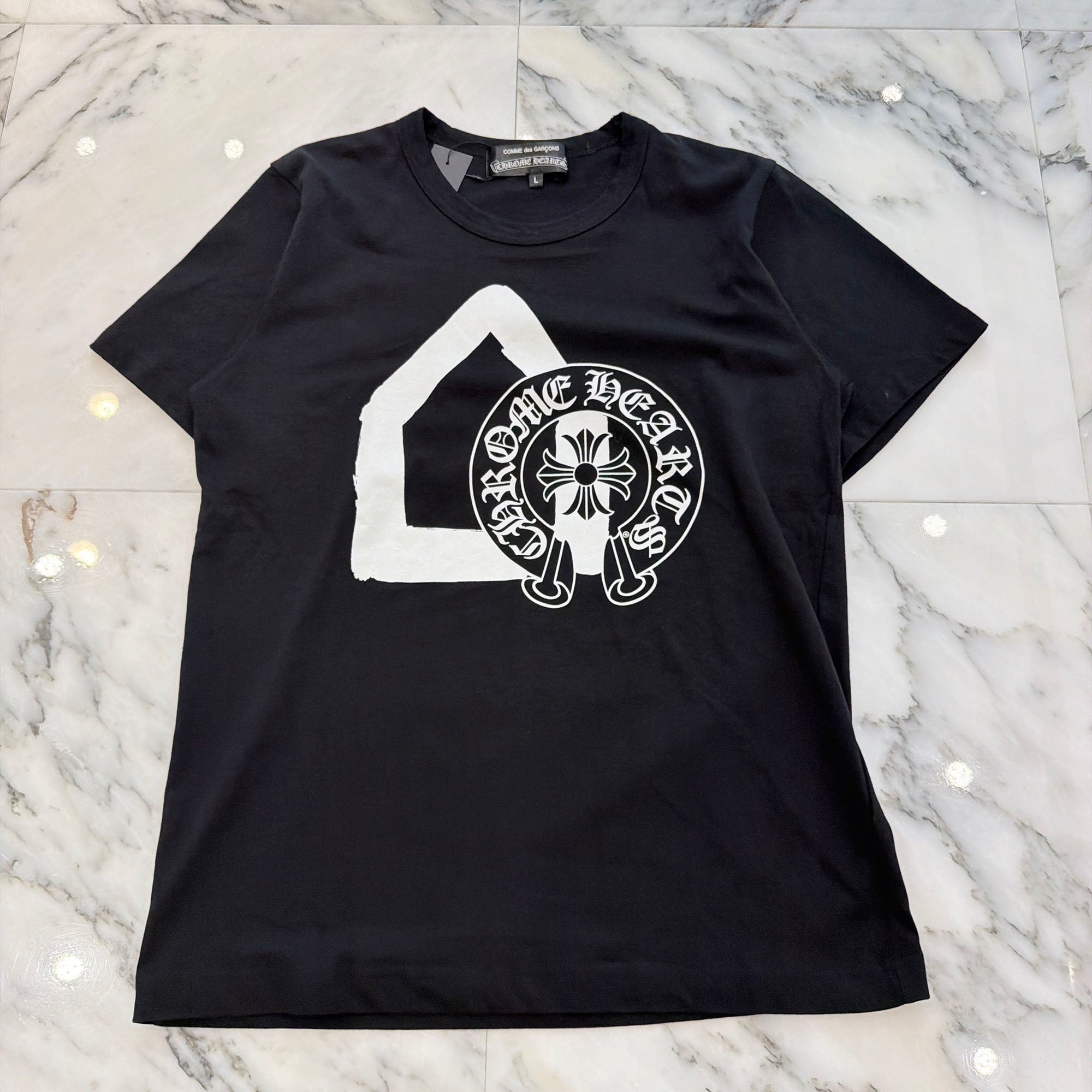 CHROME HEARTS × COMME des GARCONS Dover Street Market Tee Size L クロムハーツ × コムデギャルソン ドーバーストリート マーケット Tシャツ サイズL
