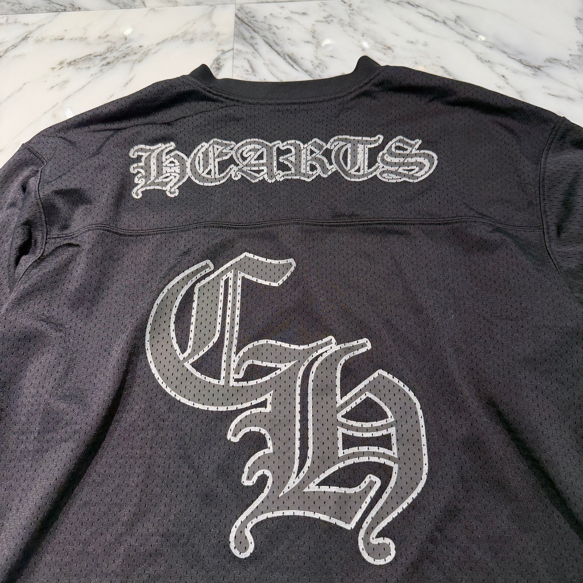 CHROME HEARTS Mesh Warm Up Jersey Size S クロムハーツ メッシュウォームアップジャージー サイズS