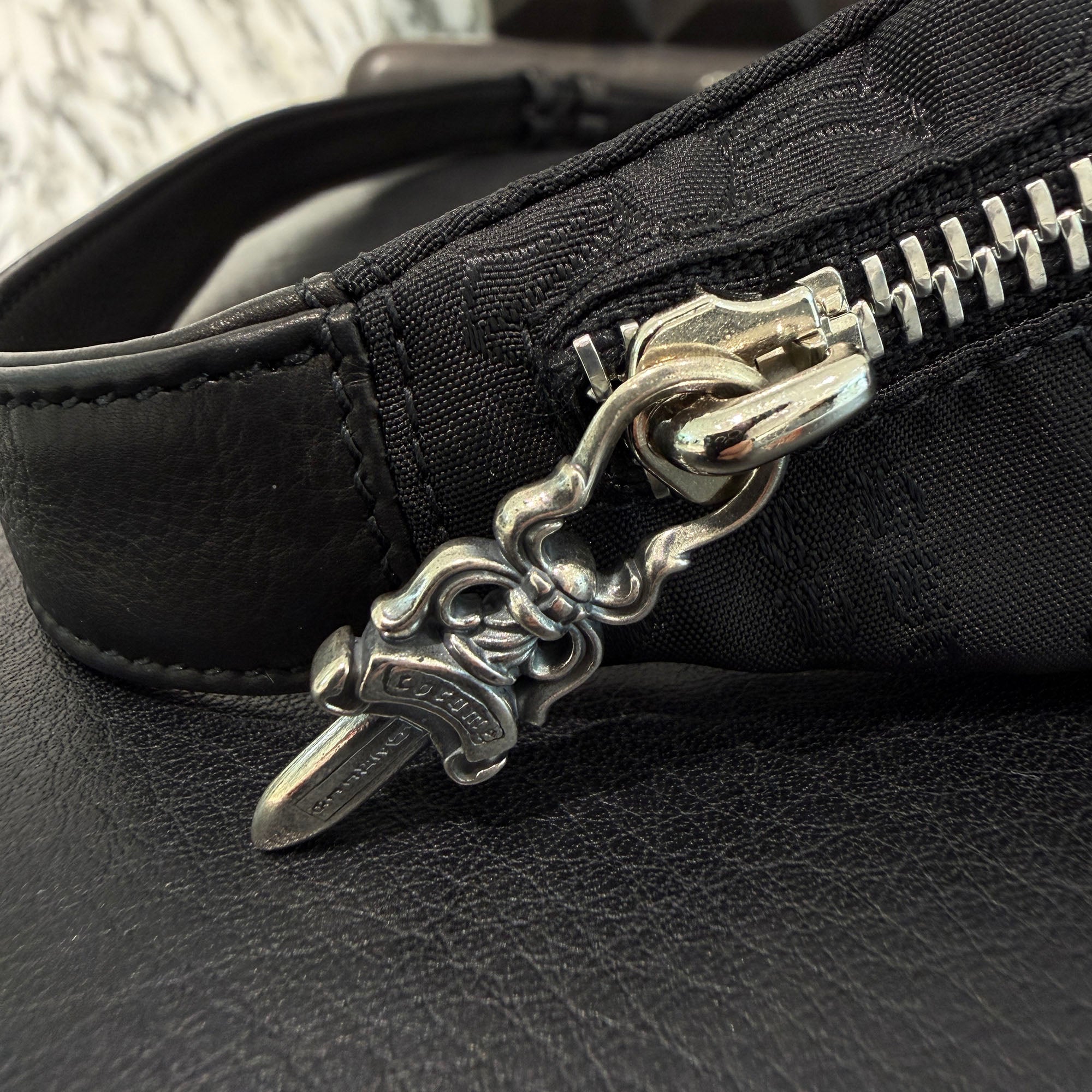 CHROME HEARTS Stencil Nylon SNAT PACK Shoulder Bag Mini クロムハーツ ステンシル ナイロン スナットパック ショルダーバッグ ミニ