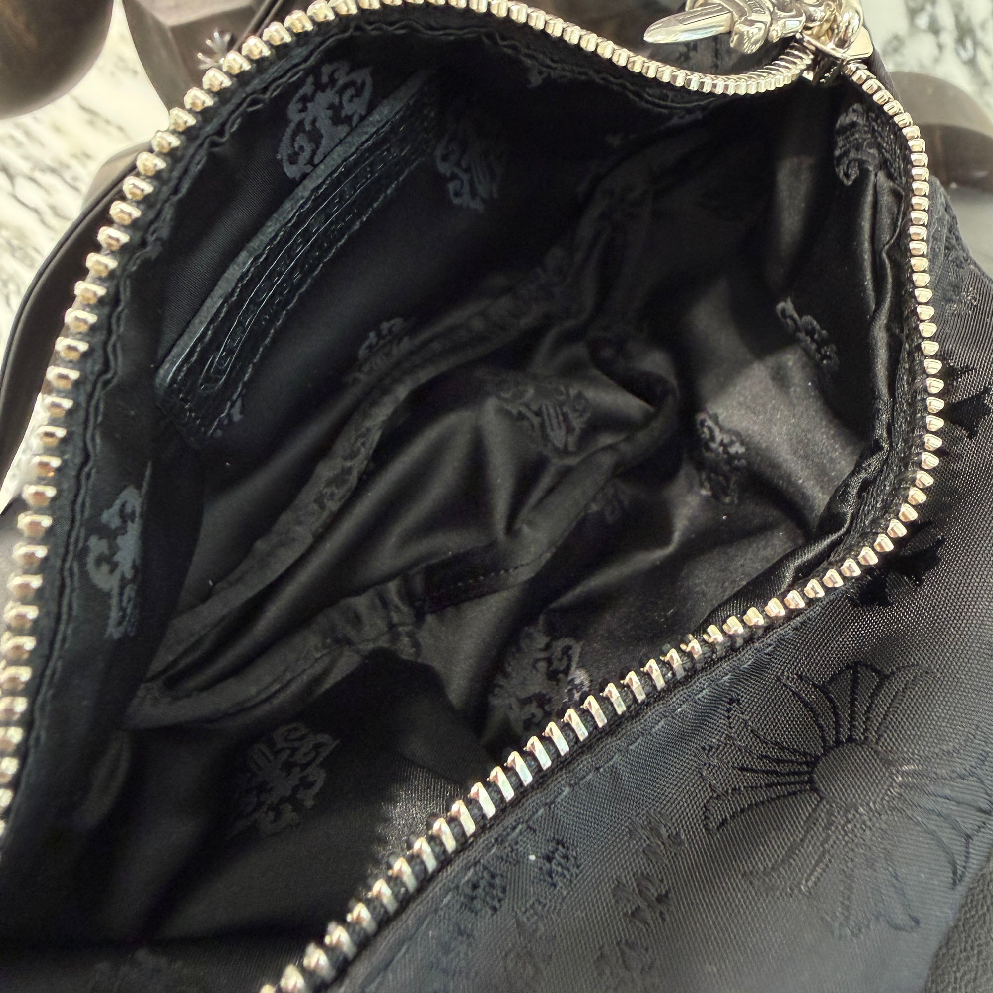 CHROME HEARTS Stencil Nylon SNAT PACK Shoulder Bag Mini クロムハーツ ステンシル ナイロン スナットパック ショルダーバッグ ミニ