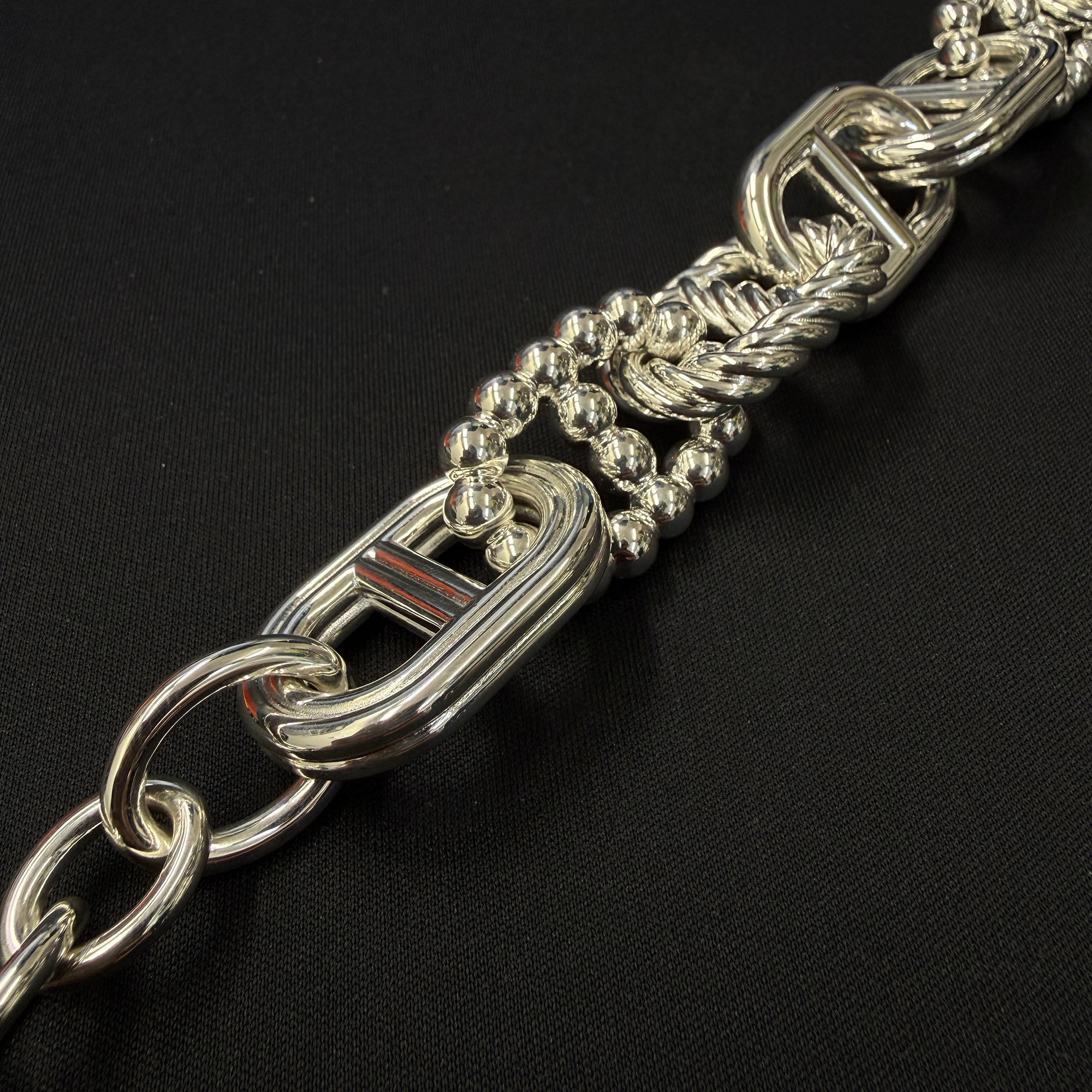 HERMES Chaine d’Ancre Alea II Size 17 エルメス シェーヌダンクル アレア II サイズ17