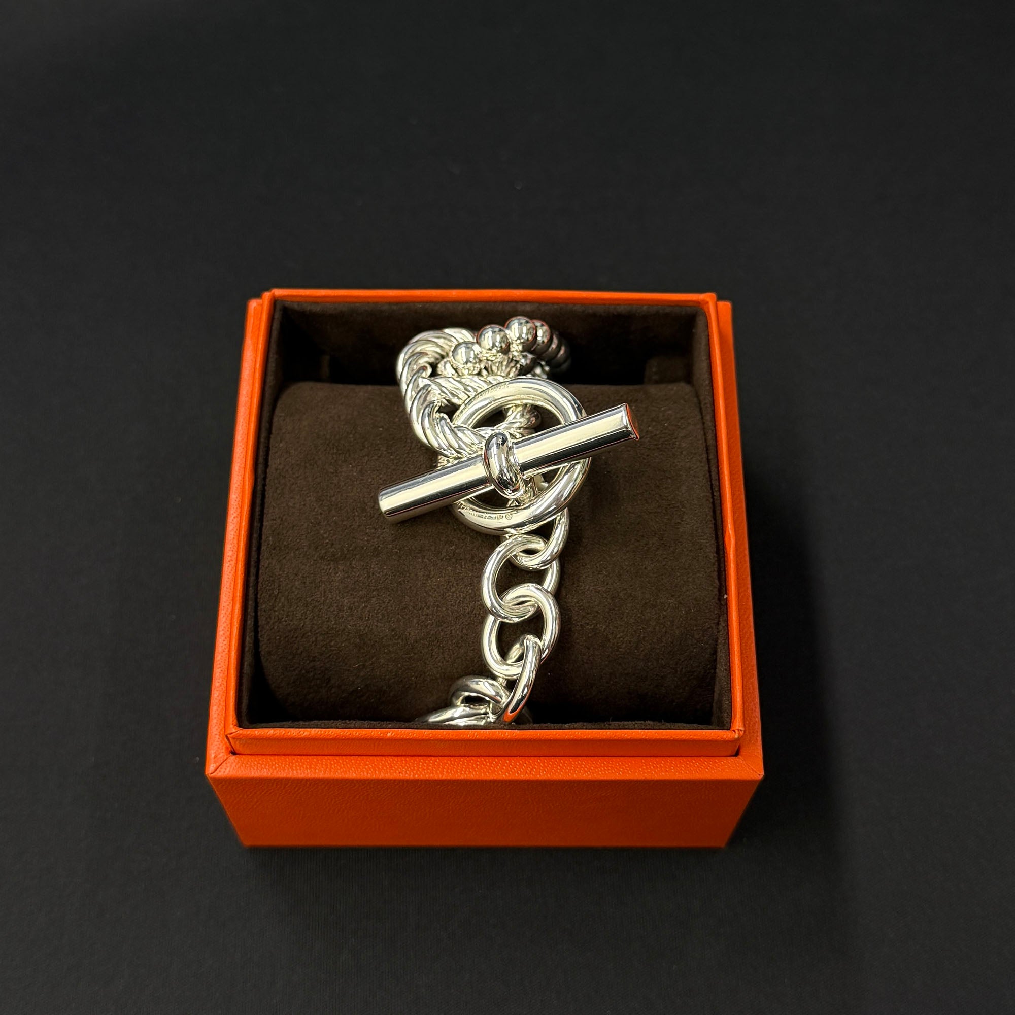 HERMES Chaine d’Ancre Alea II Size 17 エルメス シェーヌダンクル アレア II サイズ17