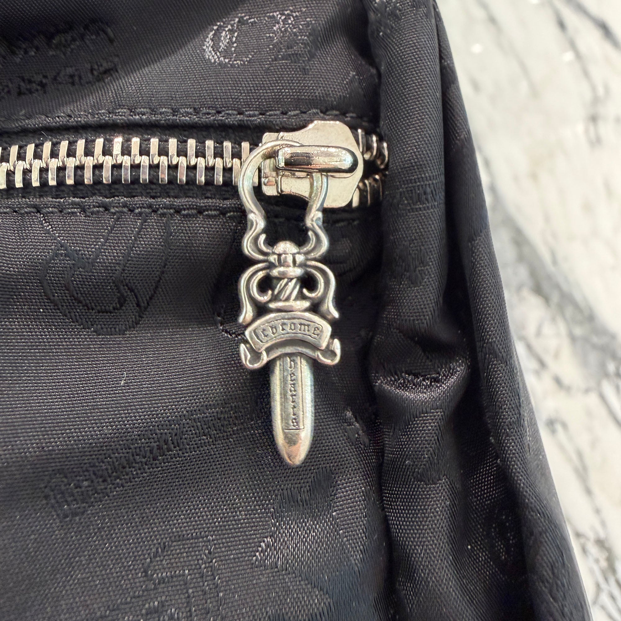 CHROME HEARTS 7th Grade Nylon Multi Logo Stencil Backpack クロムハーツ セブンスグレード ナイロン マルチ ロゴ ステンシル バックパック