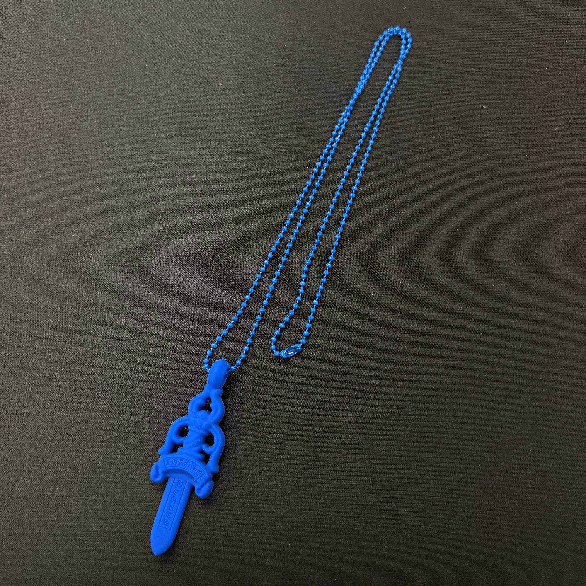 CHROME HEARTS Large Dagger Silicon Rubber Necklace クロムハーツ ラージ ダガー シリコンラバー ネックレス