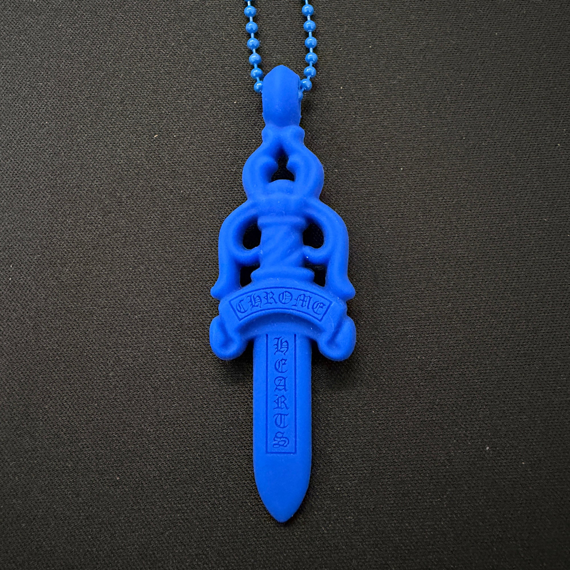 CHROME HEARTS Large Dagger Silicon Rubber Necklace クロムハーツ ラージ ダガー シリコンラバー ネックレス