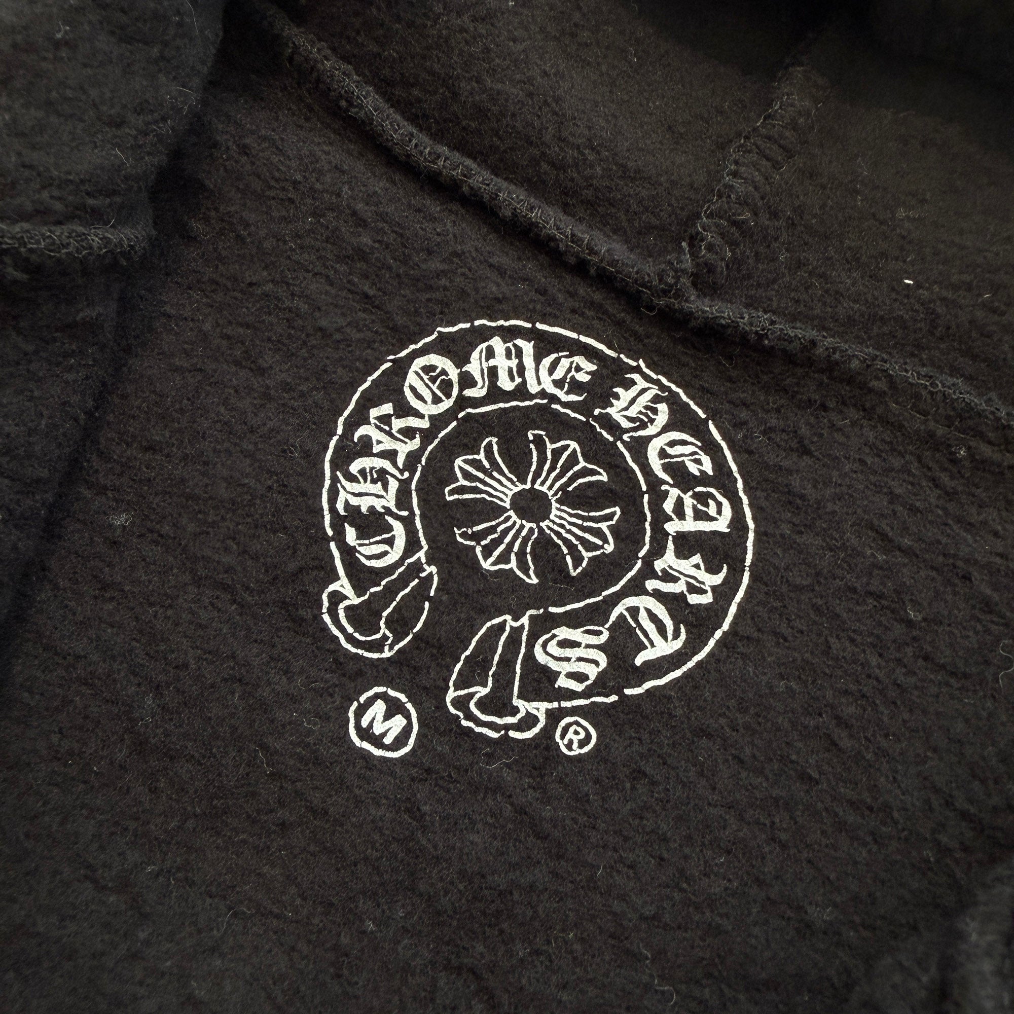 CHROME HEARTS Back Scroll Logo CH Plus Zip Up Hoodie Size M クロムハーツ バックスクロールロゴ CHプラス ジップアップフーディ サイズM