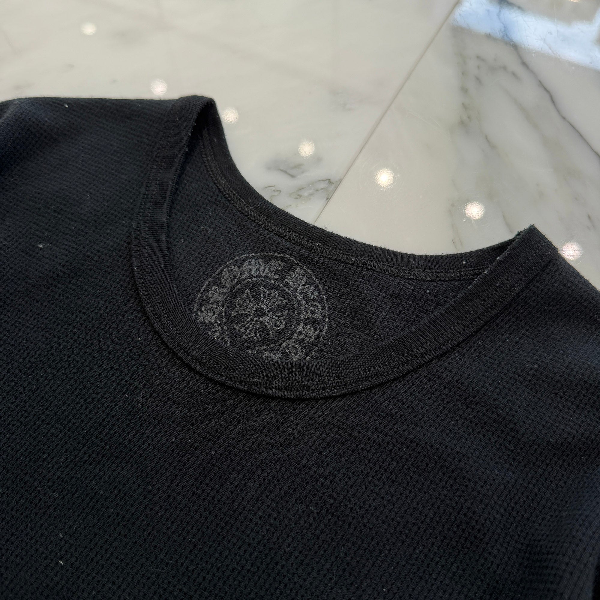 CHROME HEARTS 2025SS Vine Dagger Print Thermal Long Sleeve Tee Size L クロムハーツ ヴァインダガー プリント サーマル ロングスリーグ Tシャツ サイズL