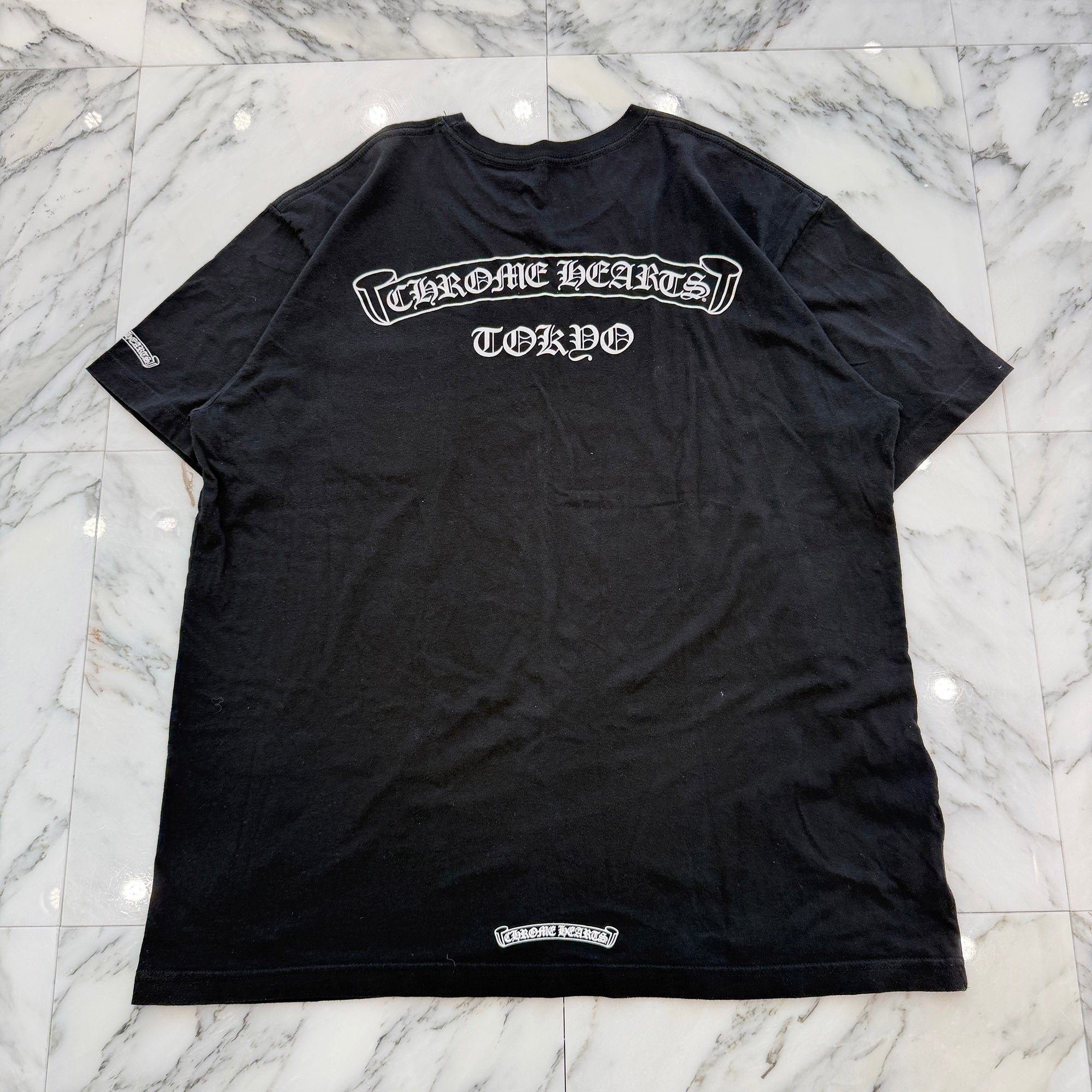 CHROME HEARTS Tokyo Limited Back Scroll Tee Size XXL クロムハーツ 東京限定 バックスクロール Tシャツ サイズXXL
