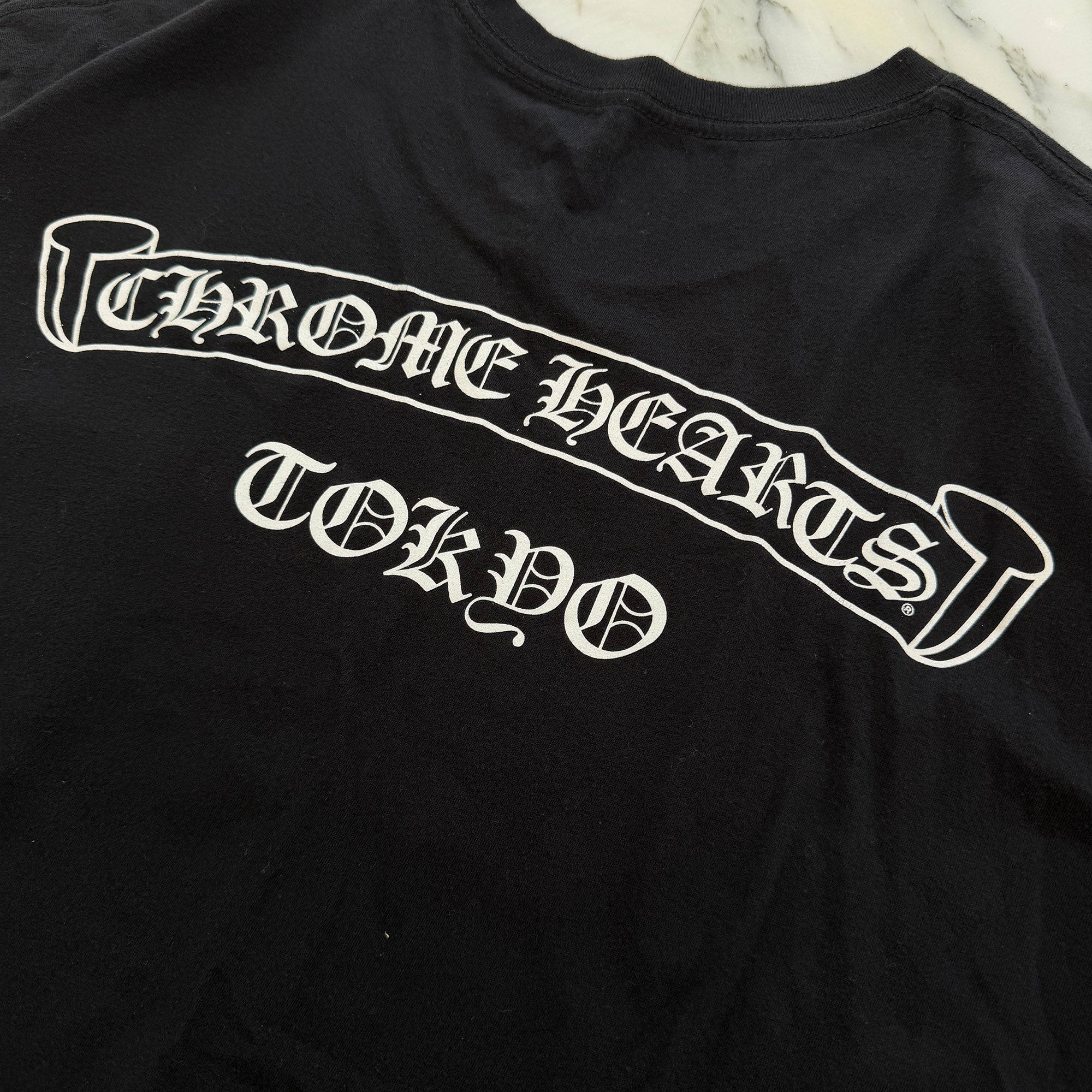 CHROME HEARTS Tokyo Limited Back Scroll Tee Size XXL クロムハーツ 東京限定 バックスクロール Tシャツ サイズXXL