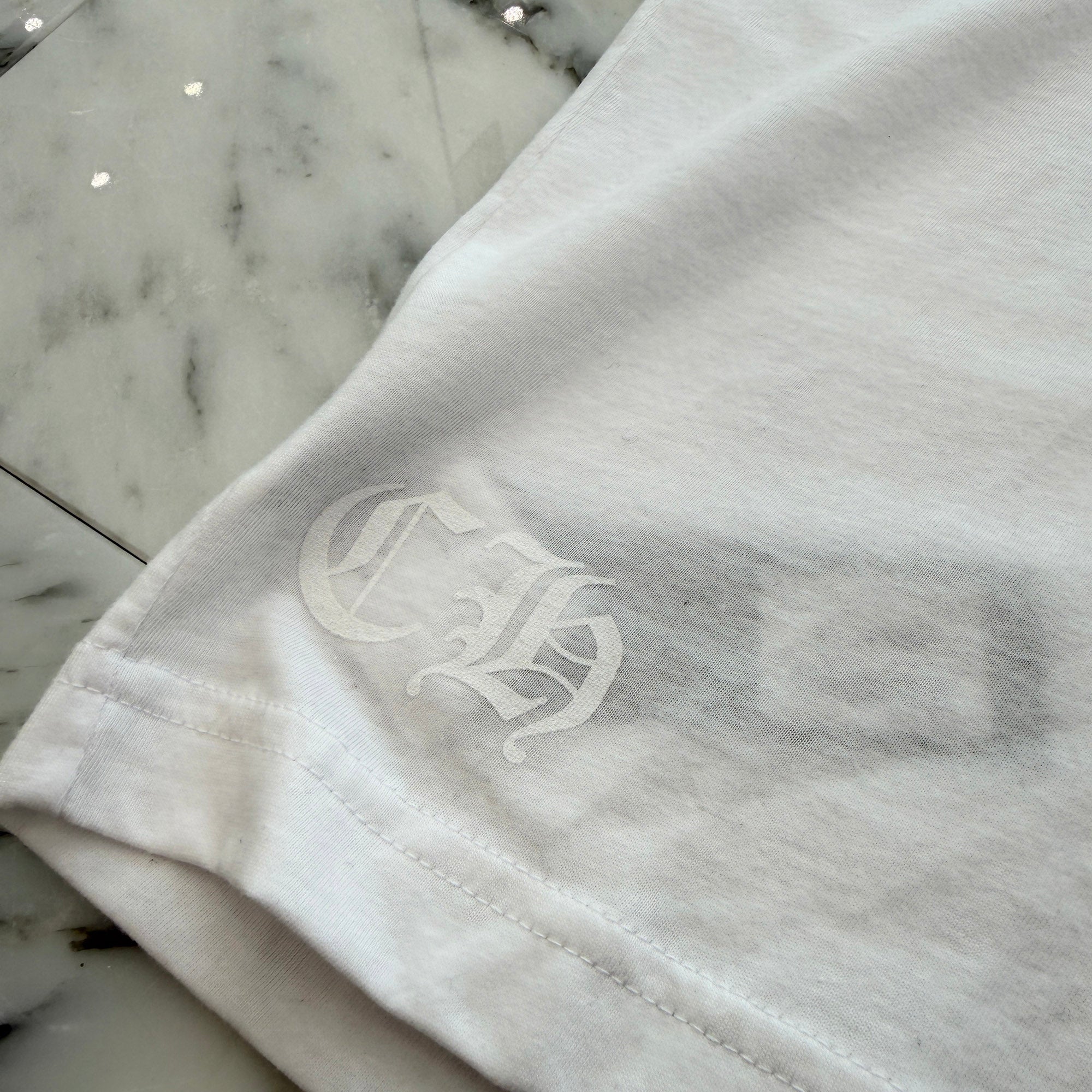 CHROME HEARTS "LOVE YOU" Neck Logo Tee Size L クロムハーツ ラブユー ネックロゴ Tシャツ サイズL