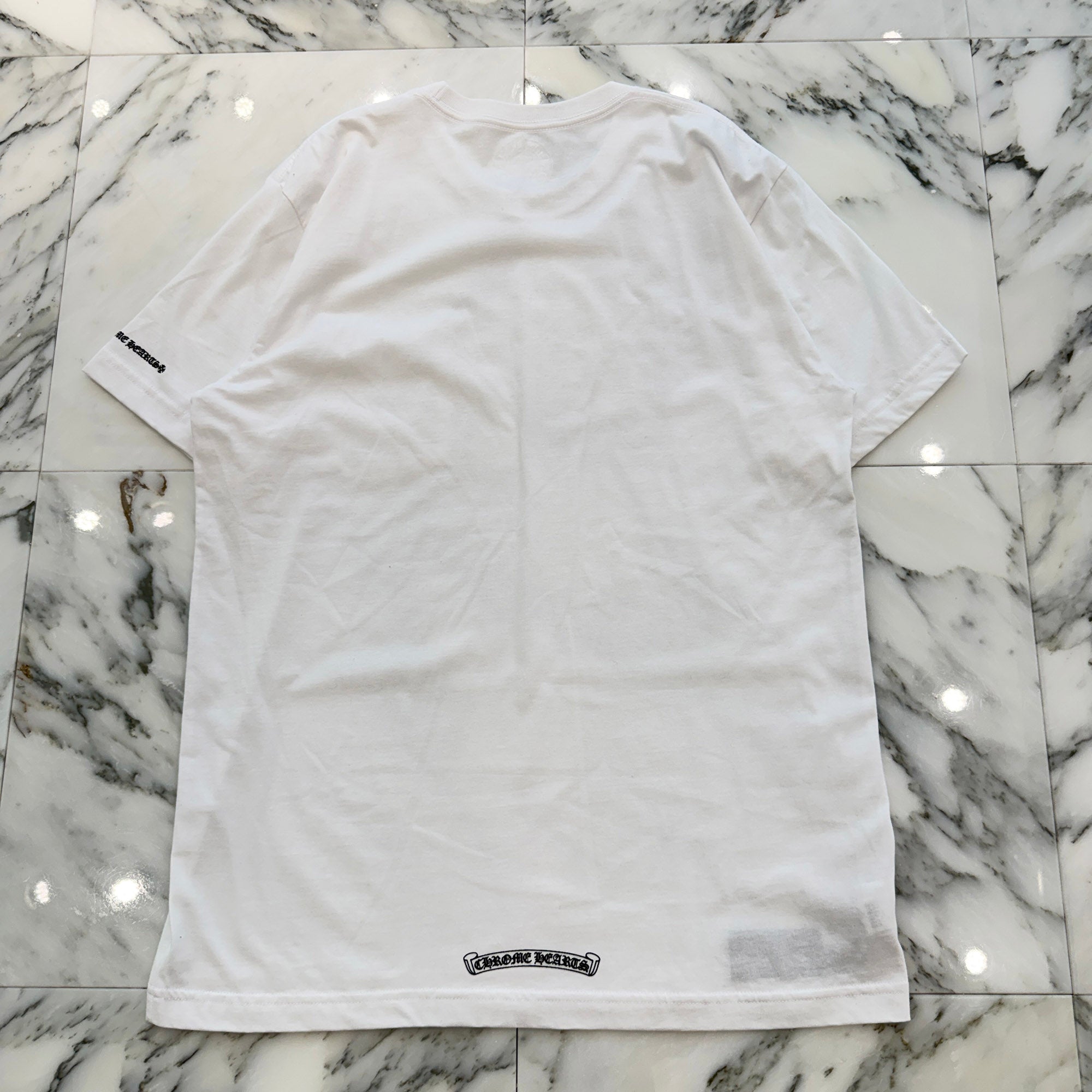CHROME HEARTS "LOVE YOU" Neck Logo Tee Size L クロムハーツ ラブユー ネックロゴ Tシャツ サイズL