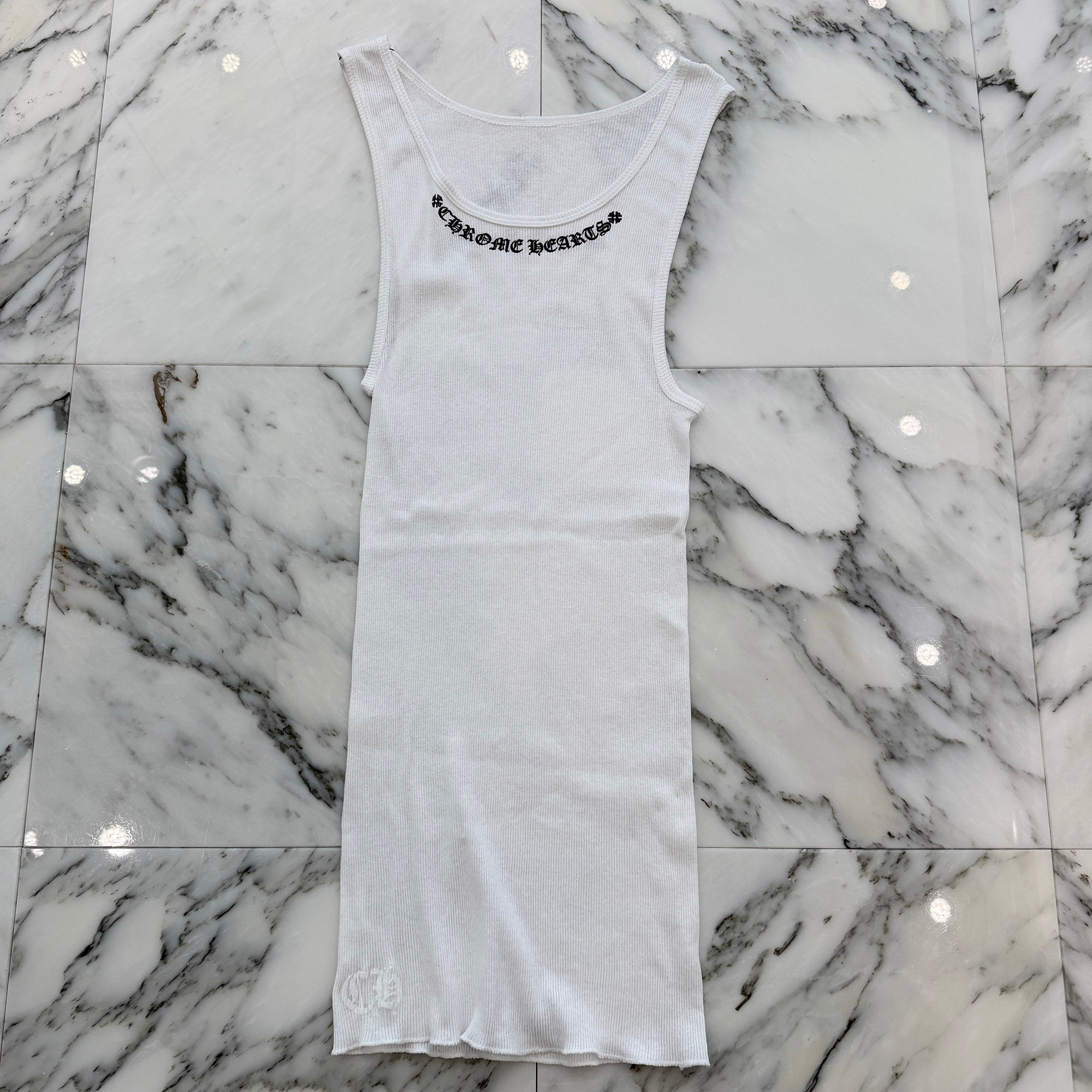 CHROME HEARTS Love You Rib Tank Top Size L クロムハーツ ラブユー リブ タンクトップ サイズL