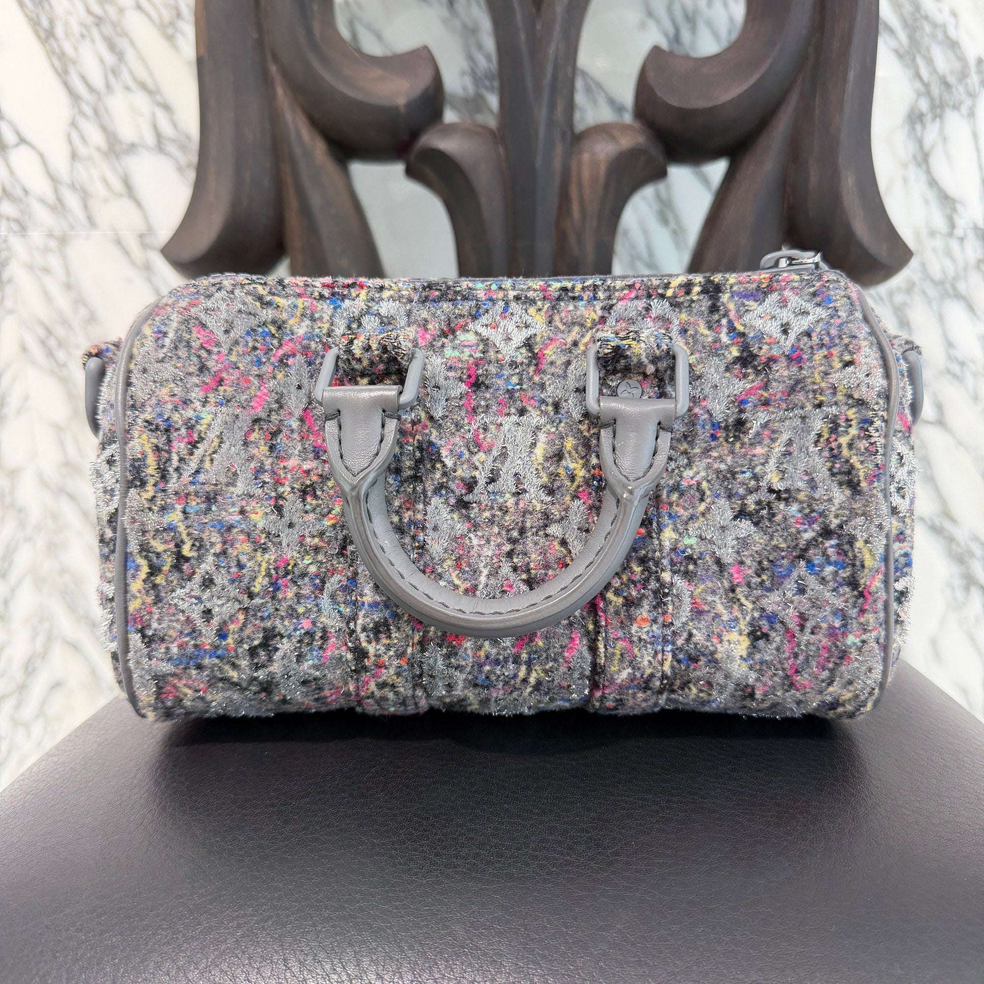 LOUIS VUITTON 2021AW Felt Keepall Bandouliere XS Monogram Felt