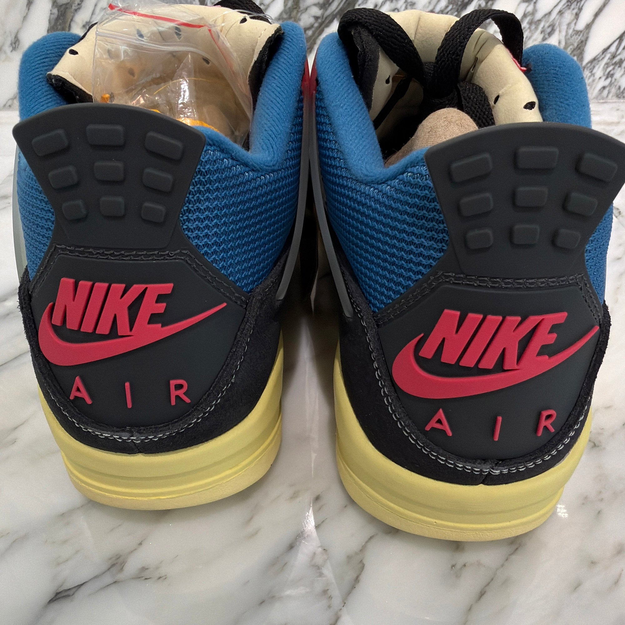 NIKE × UNION 2020AW Air Jordan 4 RETORO SP "Off Noir" Sneakers DC9533-100 Size US 8.5(26.5cm) ナイキ×ユニオン エアジョーダン4 レトロSP "オフノアール" スニーカー サイズUS 8.5(26.5cm)