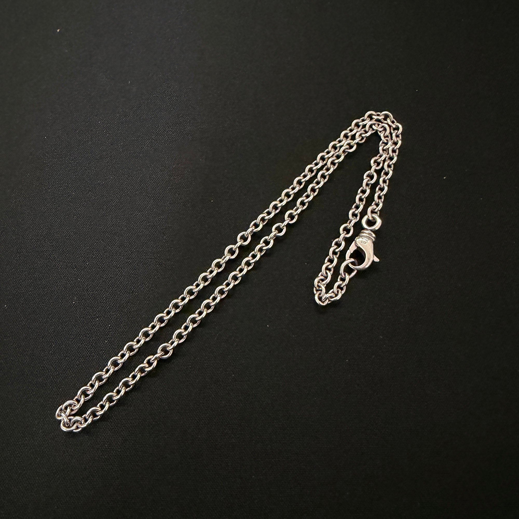 CHROME HEARTS NE Chain Size 18 Inch クロムハーツ NEチェーン シルバーネックレス サイズ18インチ