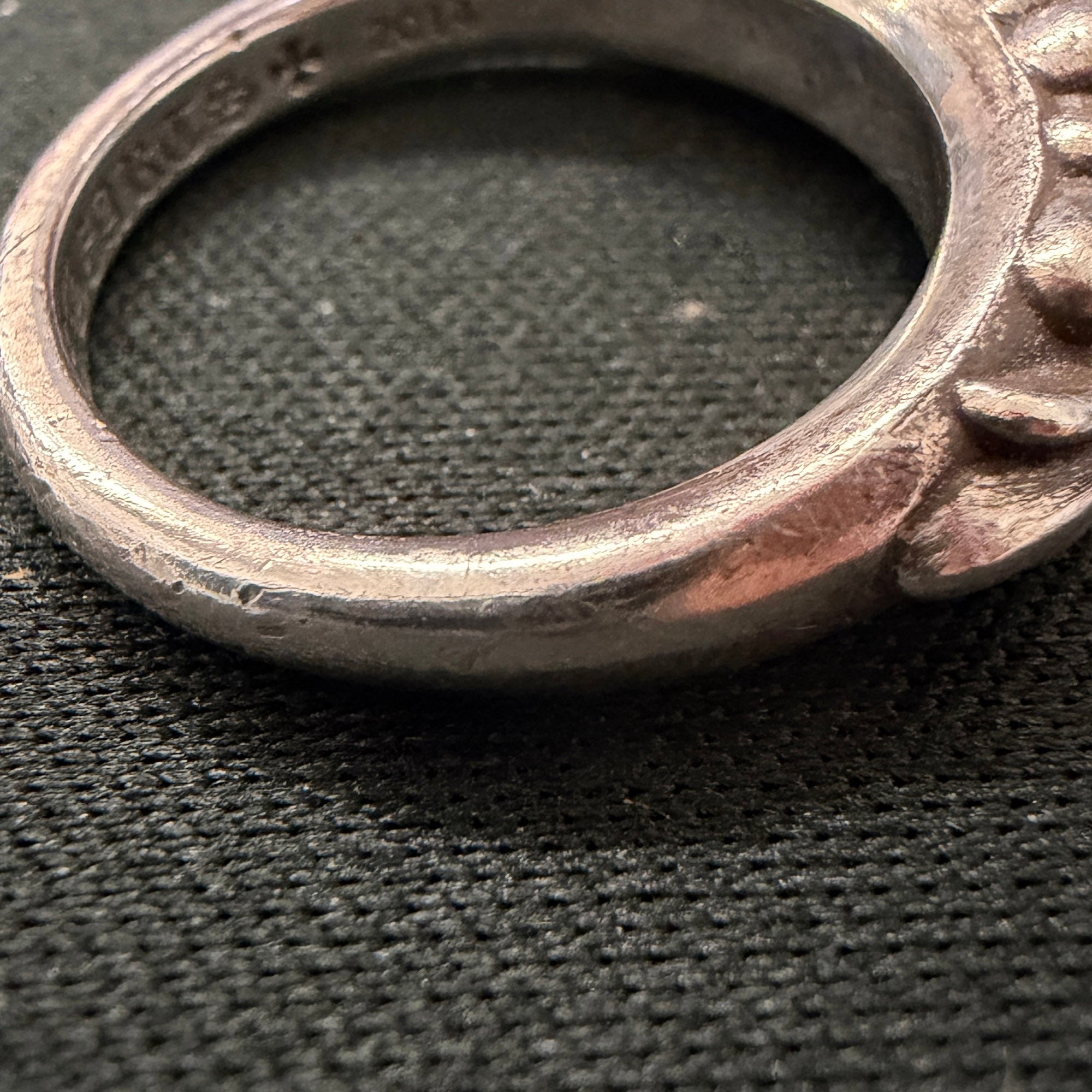CHROME HEARTS Baby Classic Floral Cross Ring 12.5号 クロムハーツ ベイビークラシック フローラルクロス リング サイズ12.5号