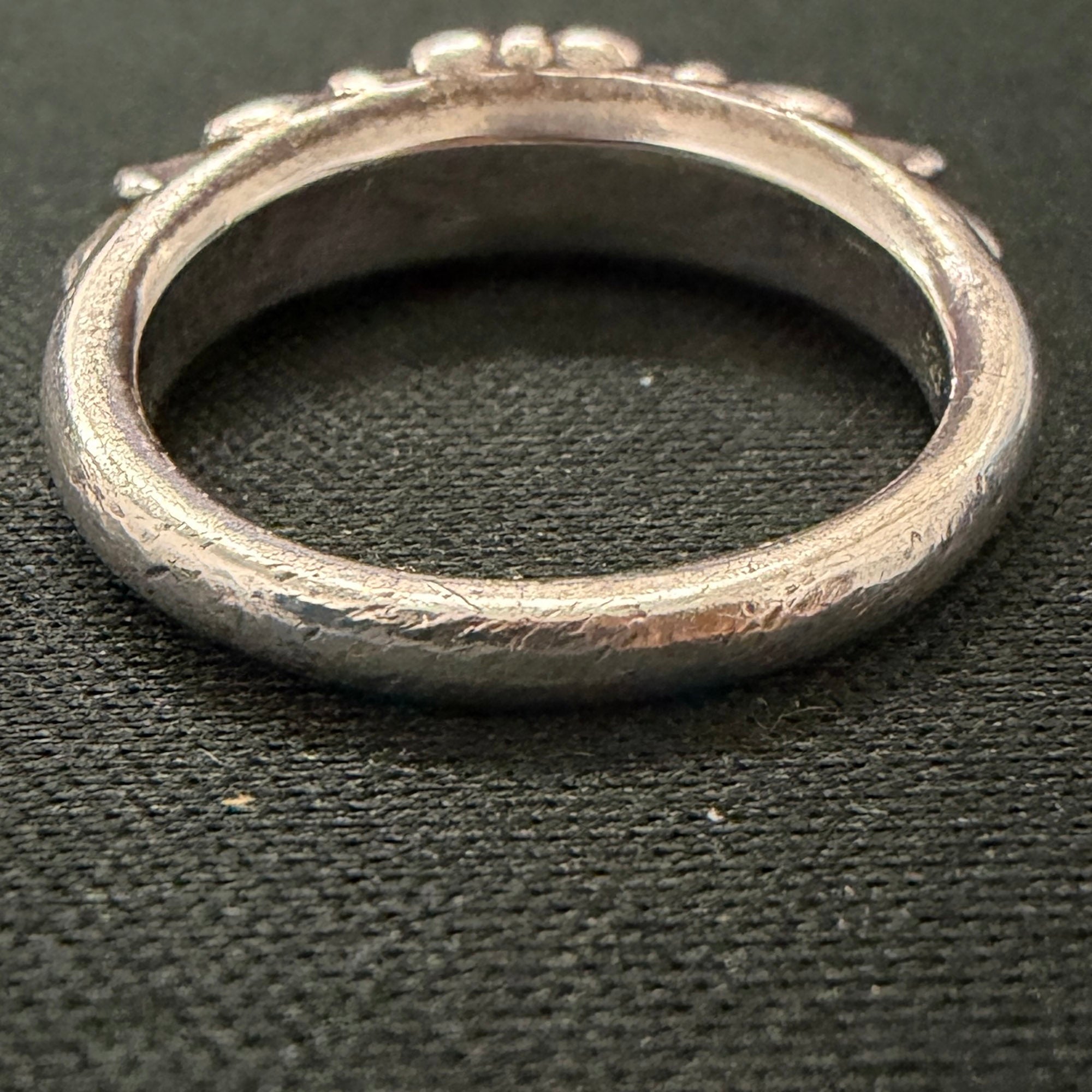 CHROME HEARTS Baby Classic Floral Cross Ring 12.5号 クロムハーツ ベイビークラシック フローラルクロス リング サイズ12.5号