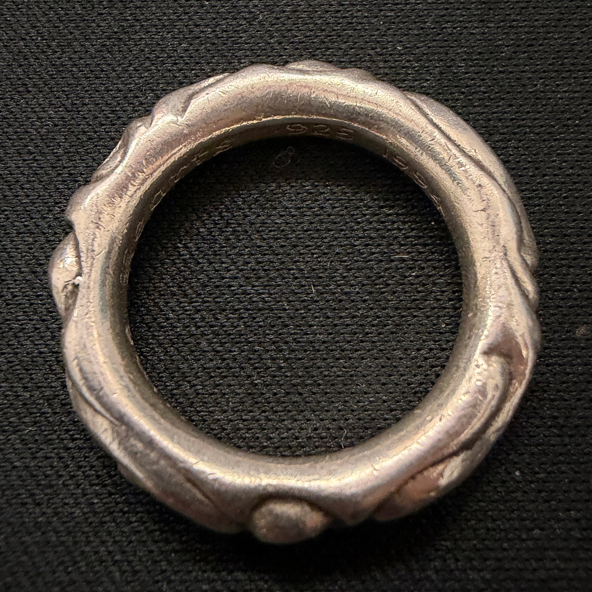 CHROME HEARTS Scroll Band Ring Size 16.5号 クロムハーツ スクロールバンド リング サイズ16.5号