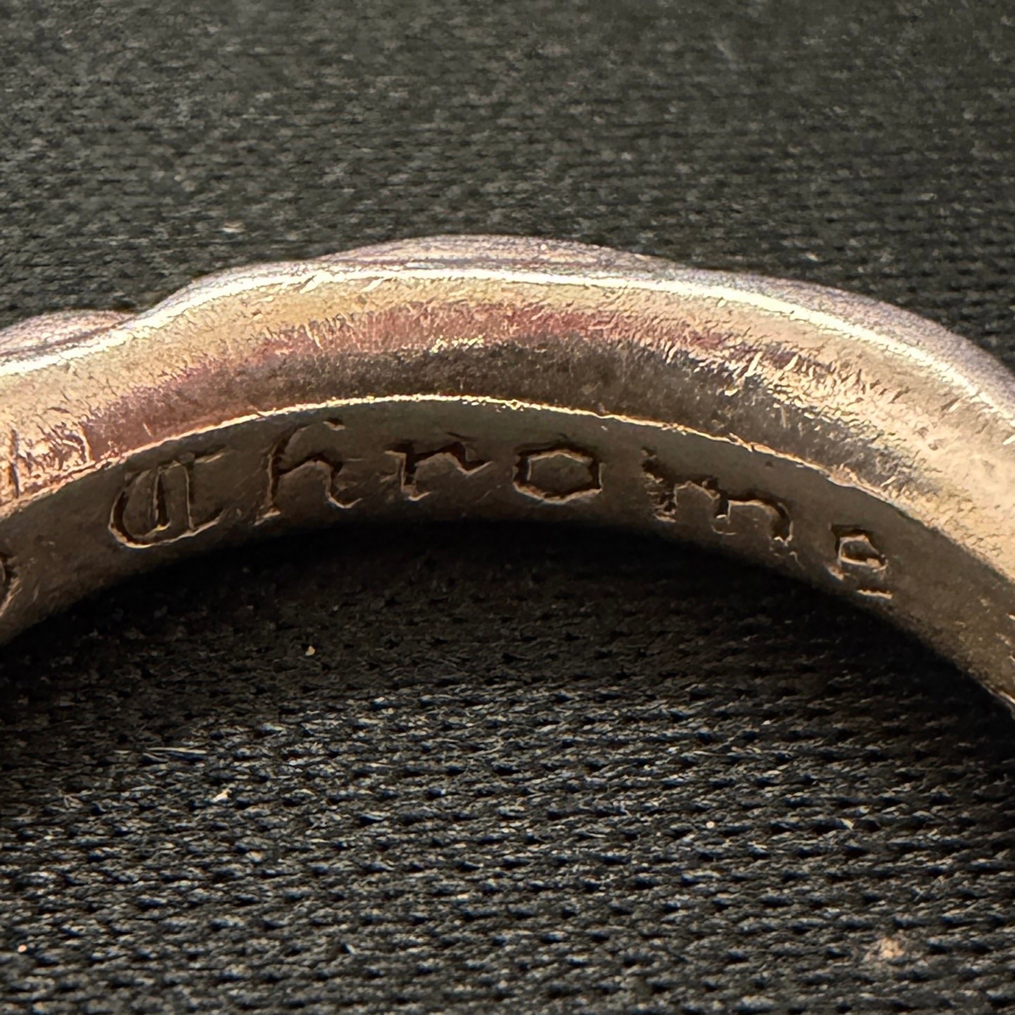 CHROME HEARTS Scroll Band Ring Size 16.5号 クロムハーツ スクロールバンド リング サイズ16.5号