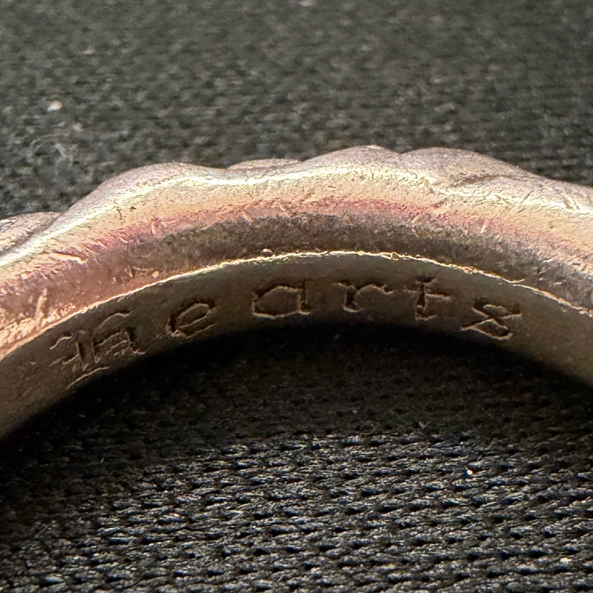 CHROME HEARTS Scroll Band Ring Size 16.5号 クロムハーツ スクロールバンド リング サイズ16.5号