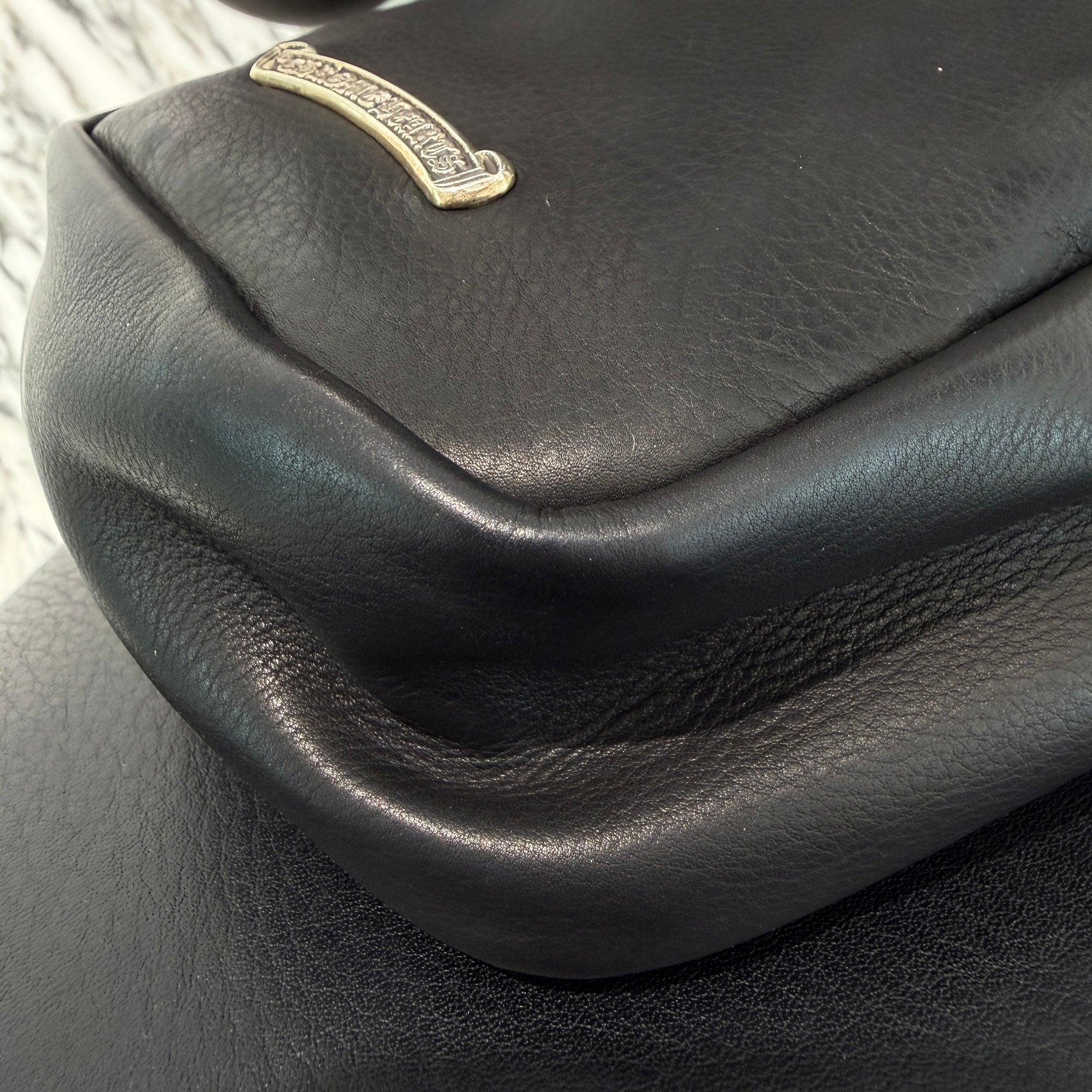 CHROME HEARTS TAKAMINI 3 Cemetery Cross Patch Shoulder Bag クロムハーツ タカミニ 3セメタリークロスパッチ ショルダーバッグ