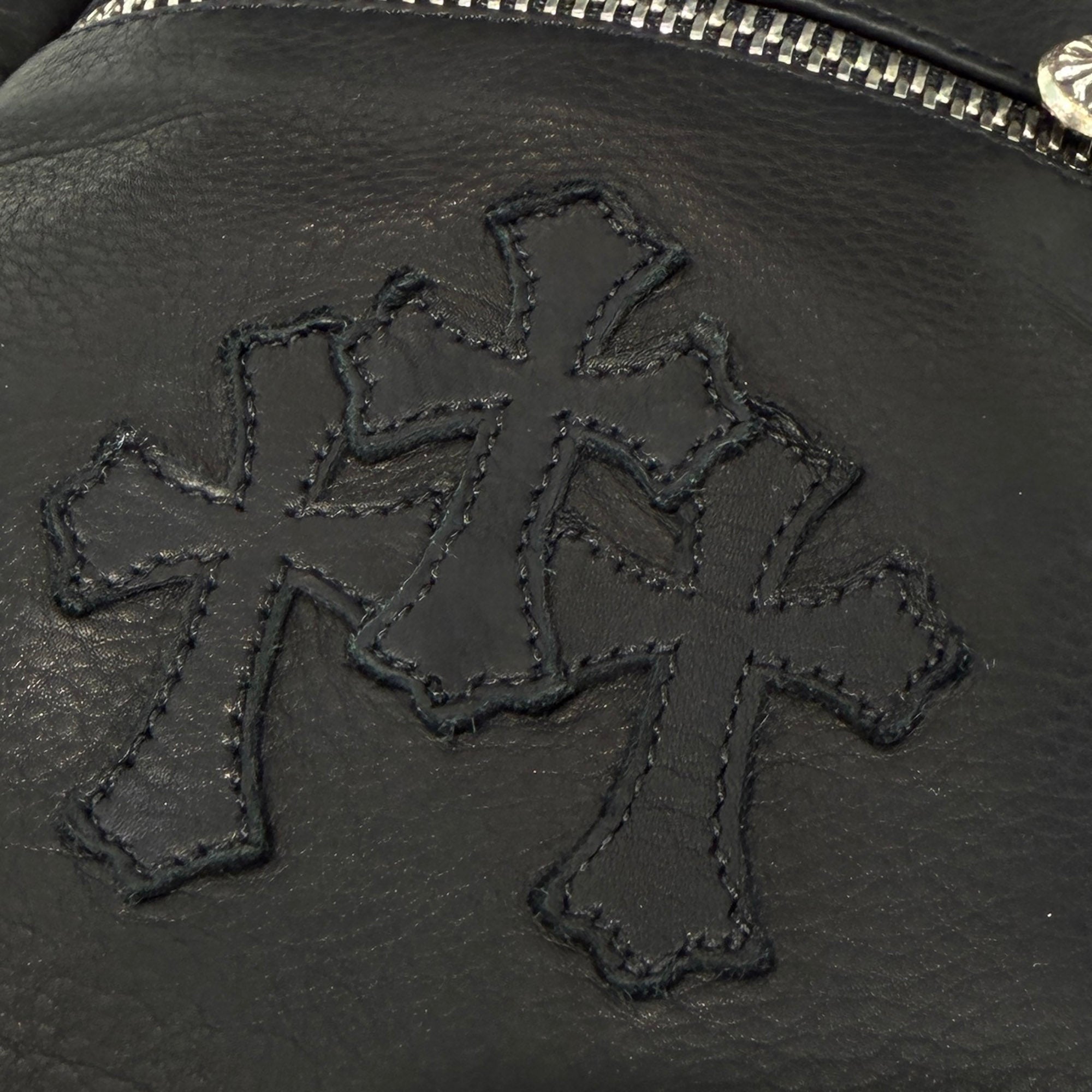 CHROME HEARTS TAKAMINI 3 Cemetery Cross Patch Shoulder Bag クロムハーツ タカミニ 3セメタリークロスパッチ ショルダーバッグ