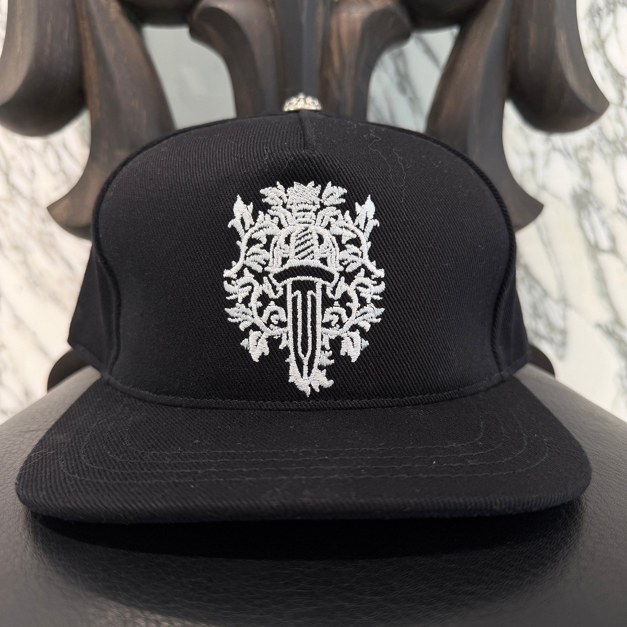CHROME HEARTS Dagger Denim Baseball Cap Size ONE SIZE (51-61) クロムハーツ ダガーデニム ベースボースキャップ サイズONE SIZE (51-61)